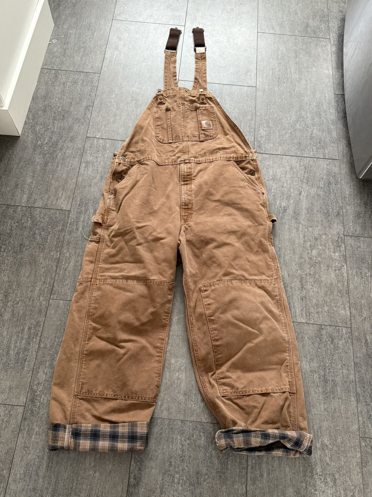 Carhartt Carhartt R42 BRN 40x30 Workwear Overalls Size US 40 / EU 56 - 1 Thumbnail