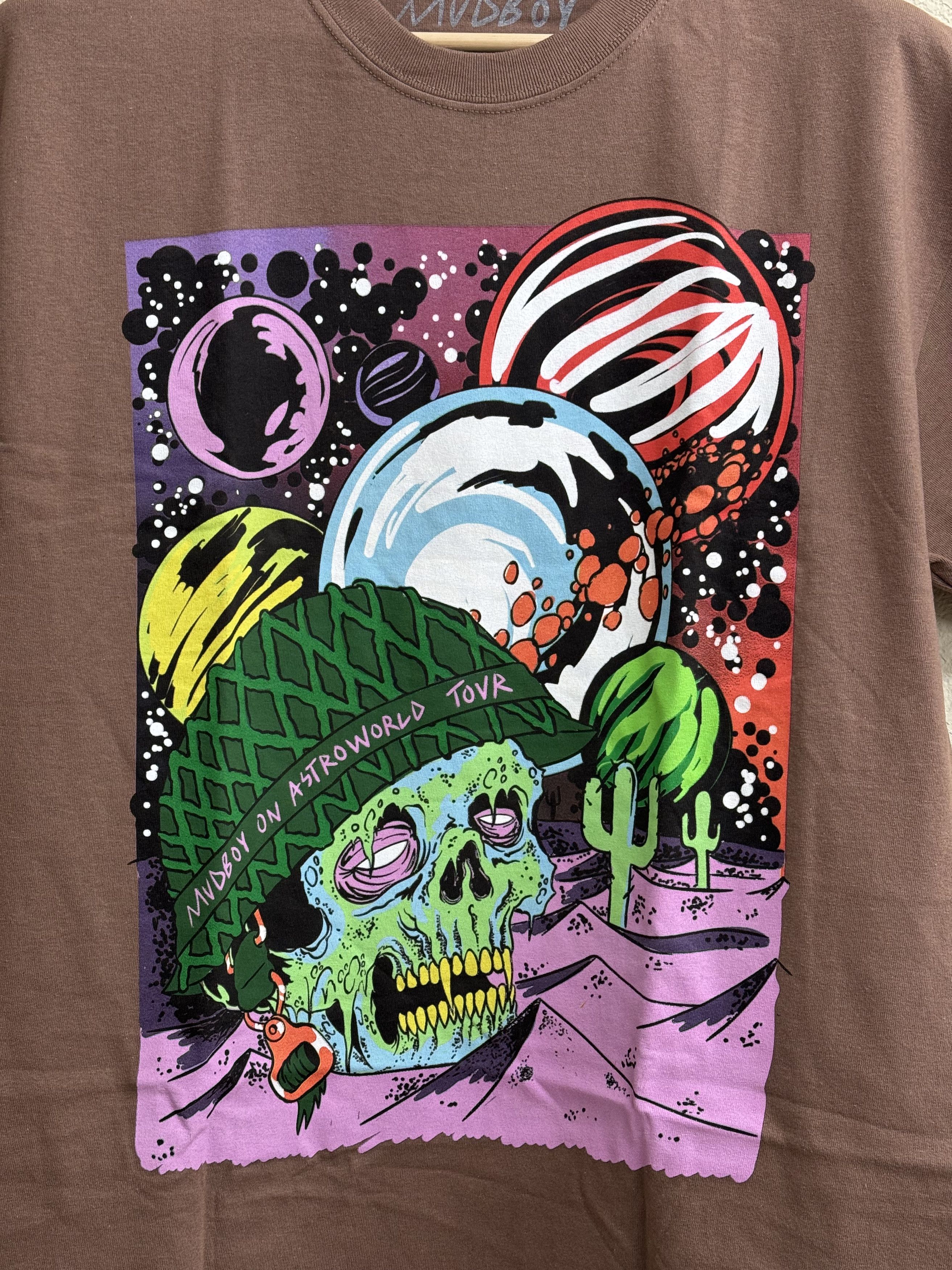 Band Tees × Travis Scott Sheck Wes Astroworld Tour Mudboy Tee - L Size US L / EU 52-54 / 3 - 2 Thumbnail