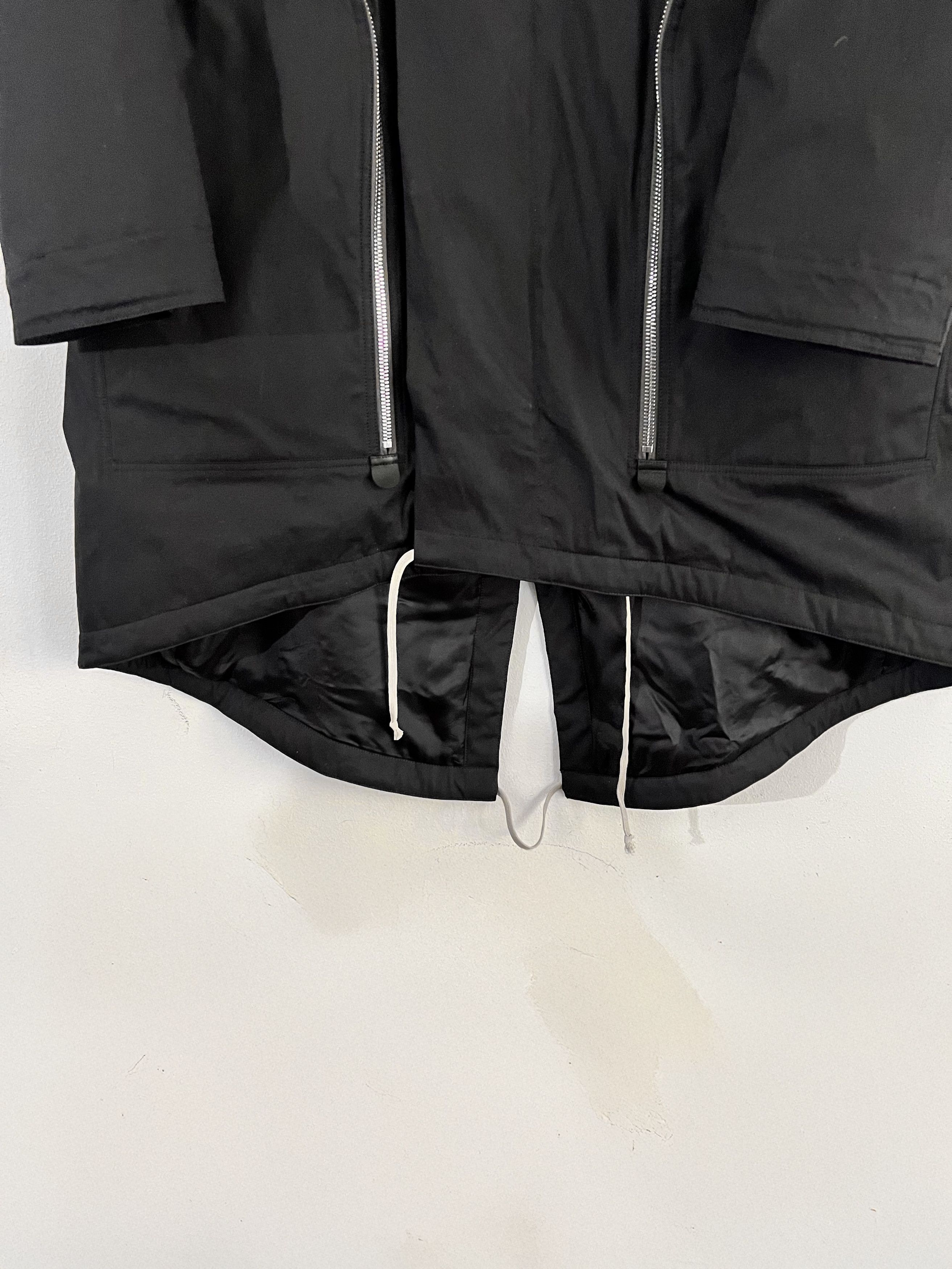 Rick Owens Rick Owens Bauhaus Fishtail Hooded Coat Size US L / EU 52-54 / 3 - 7 Thumbnail