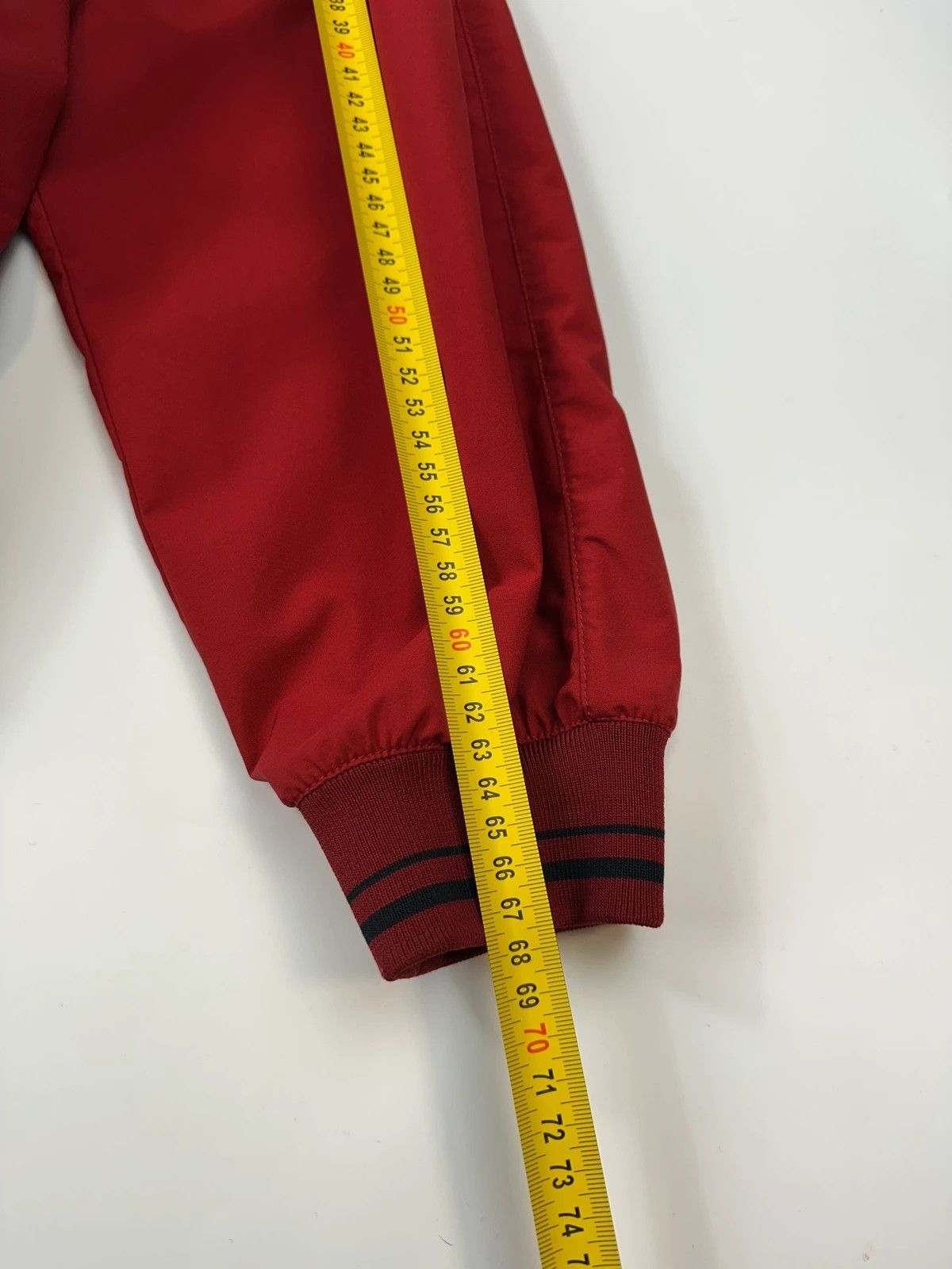 Prada Prada Sport FW2014 Red Nylon Light Bomber Waterproof Jacket Size US XL / EU 56 / 4 - 14 Thumbnail