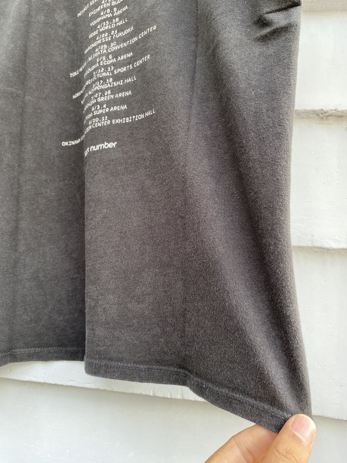 Japanese Brand Back Number All Our Yesterday Tour 2017 Japanese Archive Size US S / EU 44-46 / 1 - 14 Thumbnail