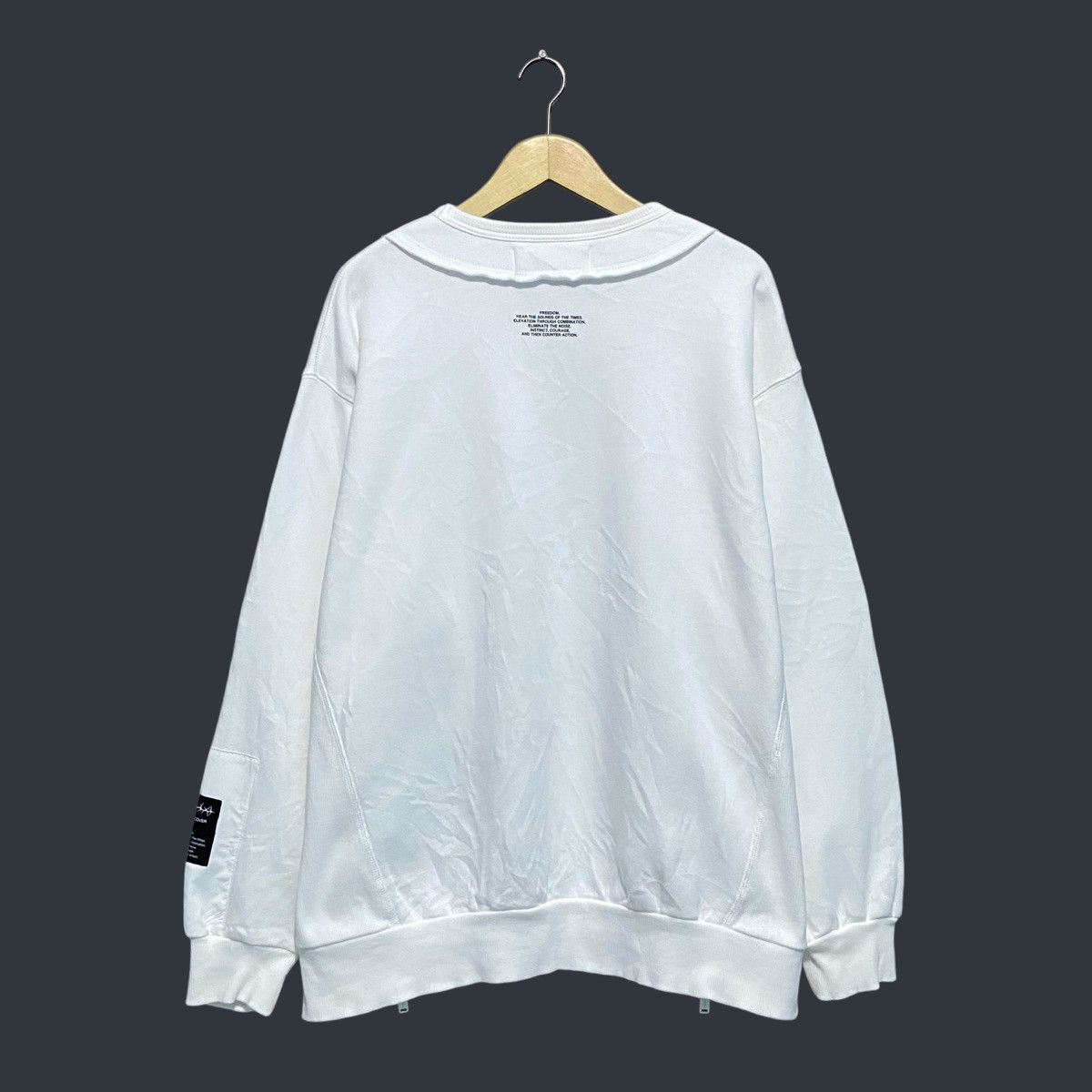 Japanese Brand × Undercover Gu x Undercover Crewneck Sweatshirt Multi Zip Size US XXL / EU 58 / 5 - 2 Thumbnail