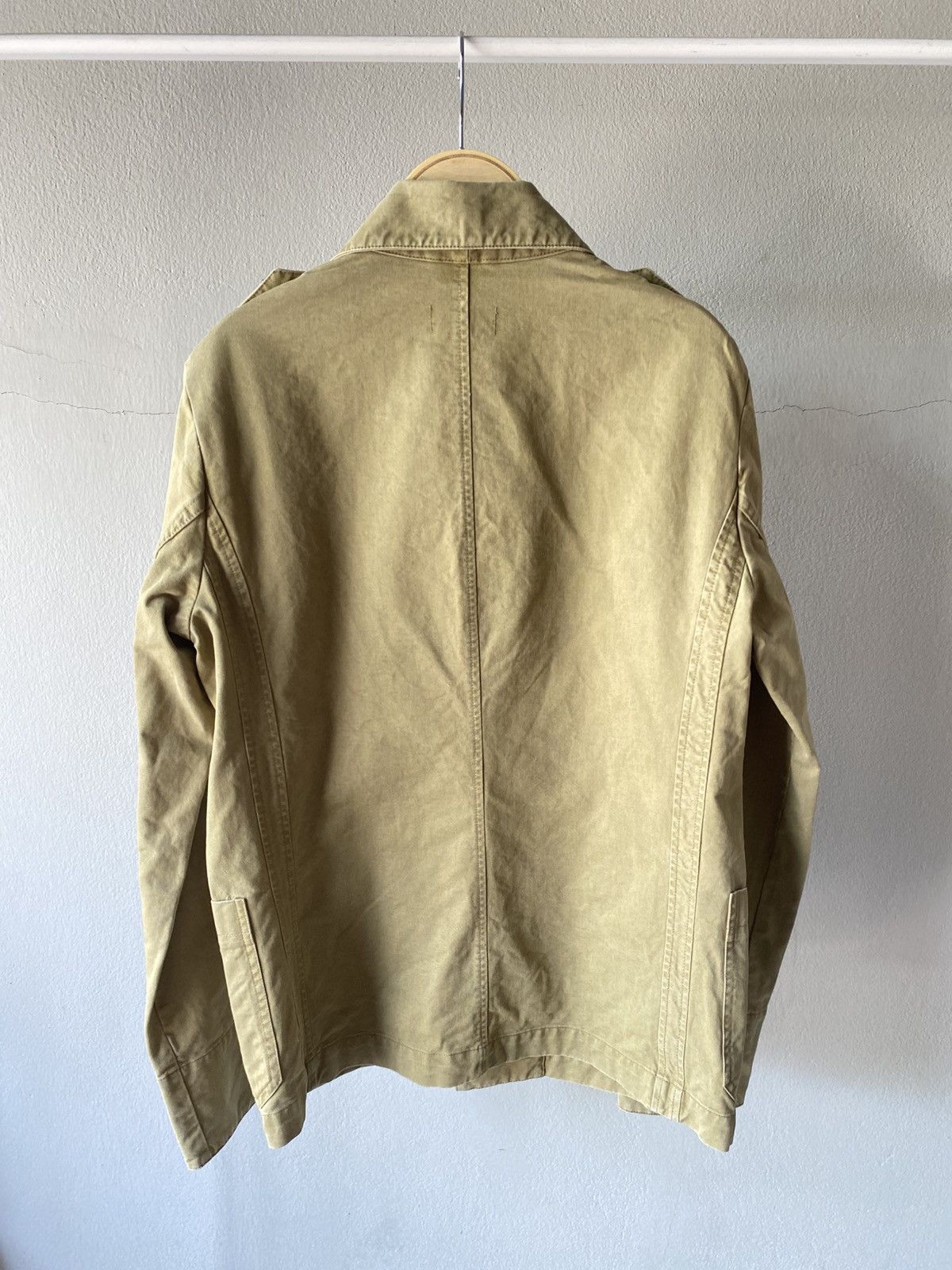 A.P.C. A.P.C. Military-Style Khaki Jacket Size US S / EU 44-46 / 1 - 2 Thumbnail