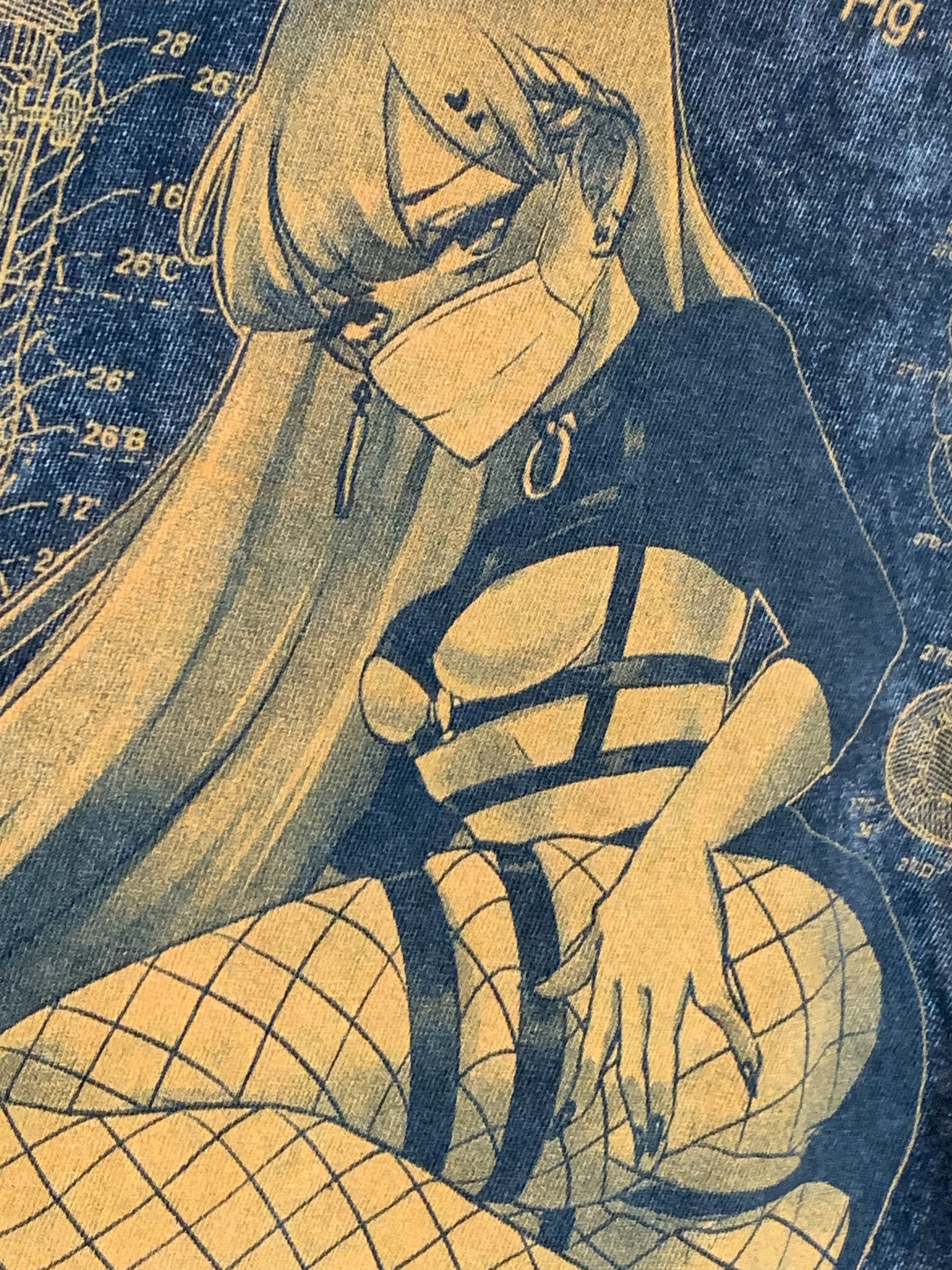 Other *RARE* GetLostPerv! x Based Hawaii Waifu Anime Art T-Shirt Size US L / EU 52-54 / 3 - 3 Thumbnail