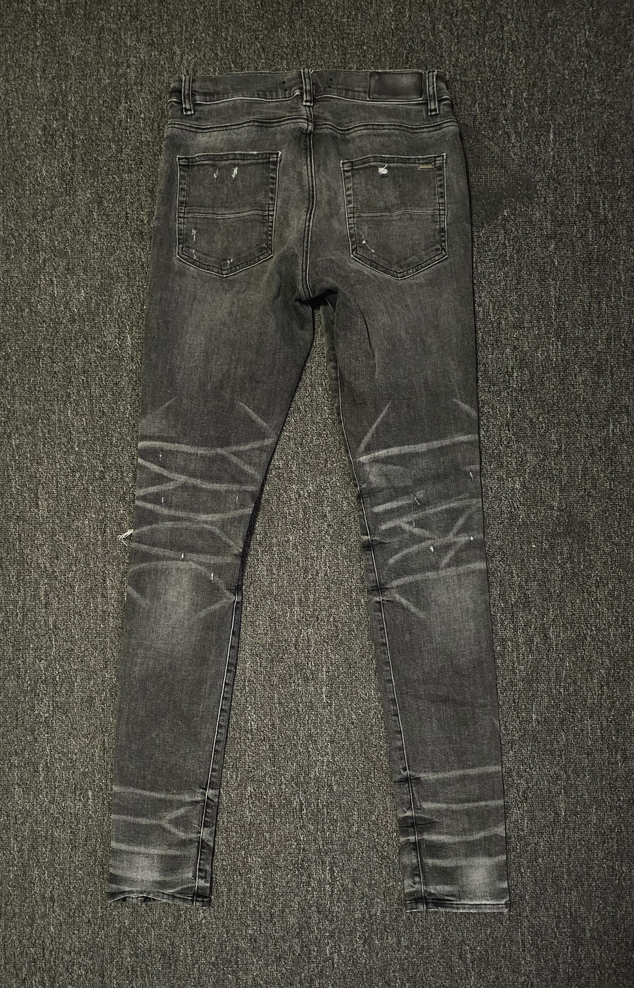 Amiri Amiri Men's Rip Jeans Size 32 Size US 31 - 4 Thumbnail