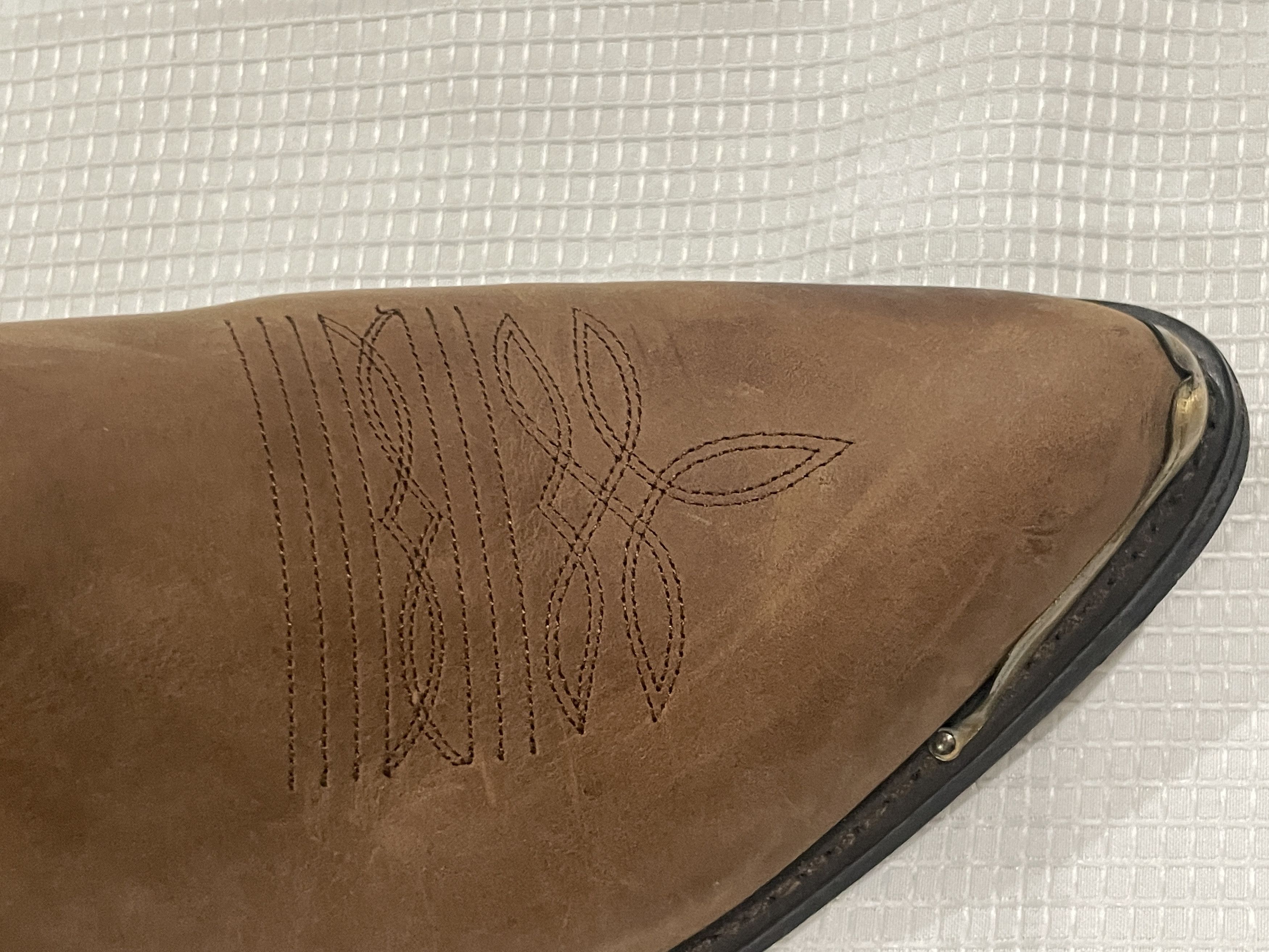 Other Laredo 6771 Nashville Silver Toe Cowboy Boot size 11.5 EW Size US 11.5 / EU 44-45 - 10 Thumbnail