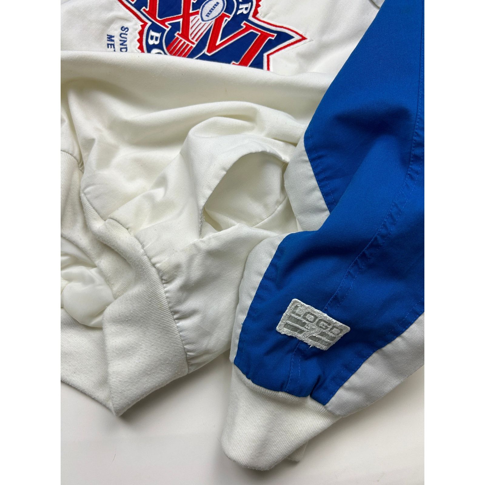 NFL Vintage 1992 Super Bowl XXVI NFL Sweatshirt Size L 90s Size US L / EU 52-54 / 3 - 7 Thumbnail