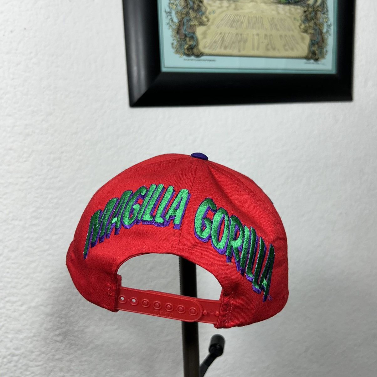 American Needle × Cartoon Network × Vintage 1993 Magilla Gorilla Hannah Barbera Snapback Blockhead Size ONE SIZE - 4 Thumbnail