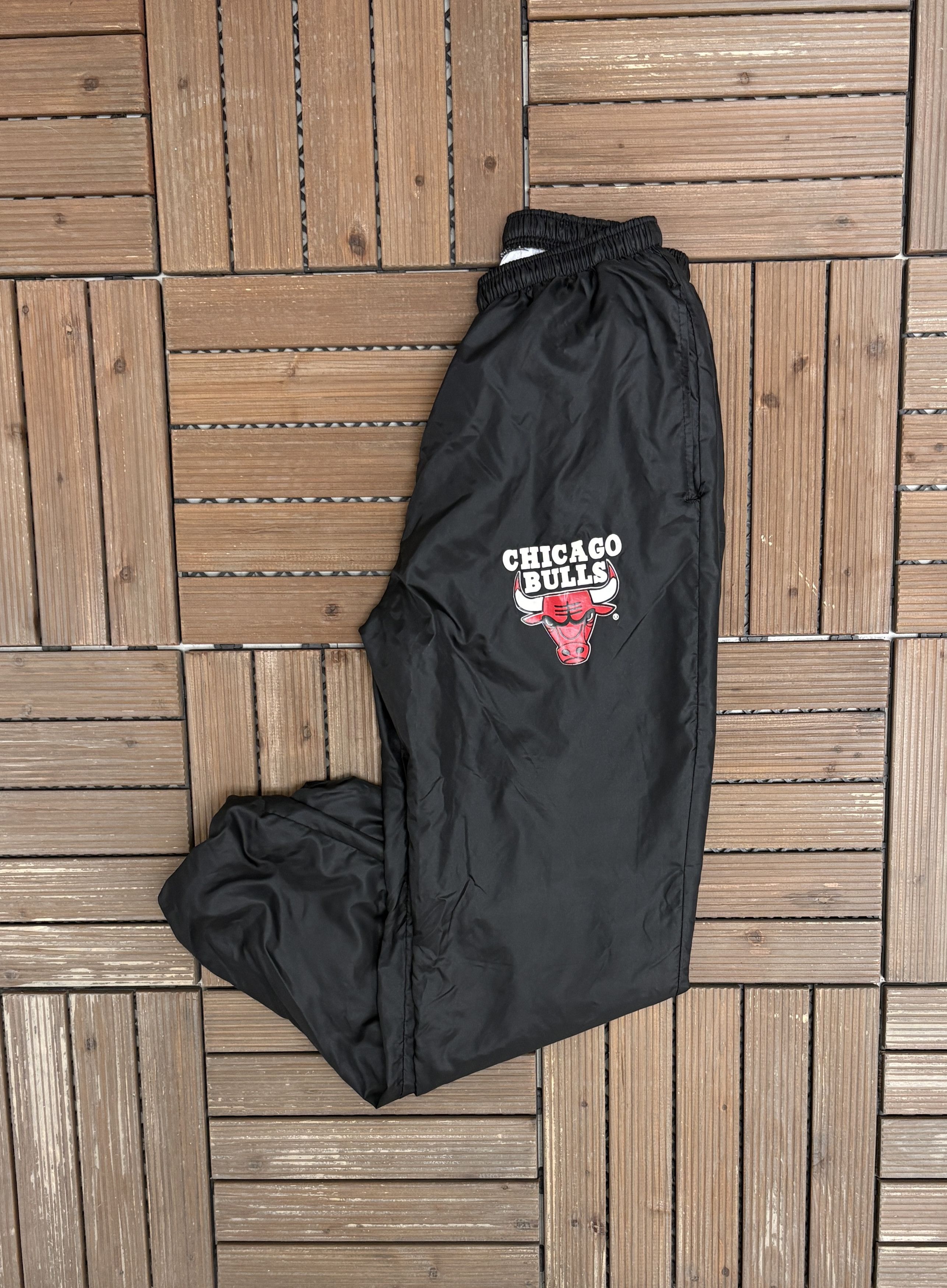 Chalk Line × Vintage Chicago Bulls Vintage Black Track Pants Size US 26 / EU 42 - 1 Thumbnail