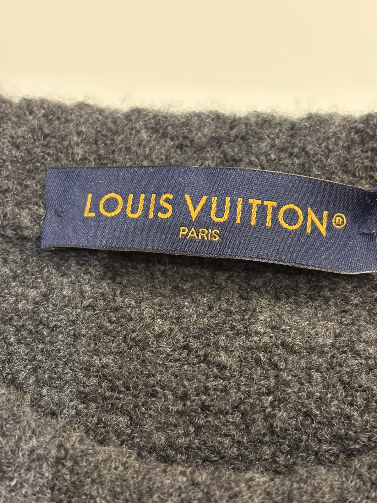 Louis Vuitton Louis Vuitton Chunky Wool Blend Pullover Size US L / EU 52-54 / 3 - 3 Thumbnail