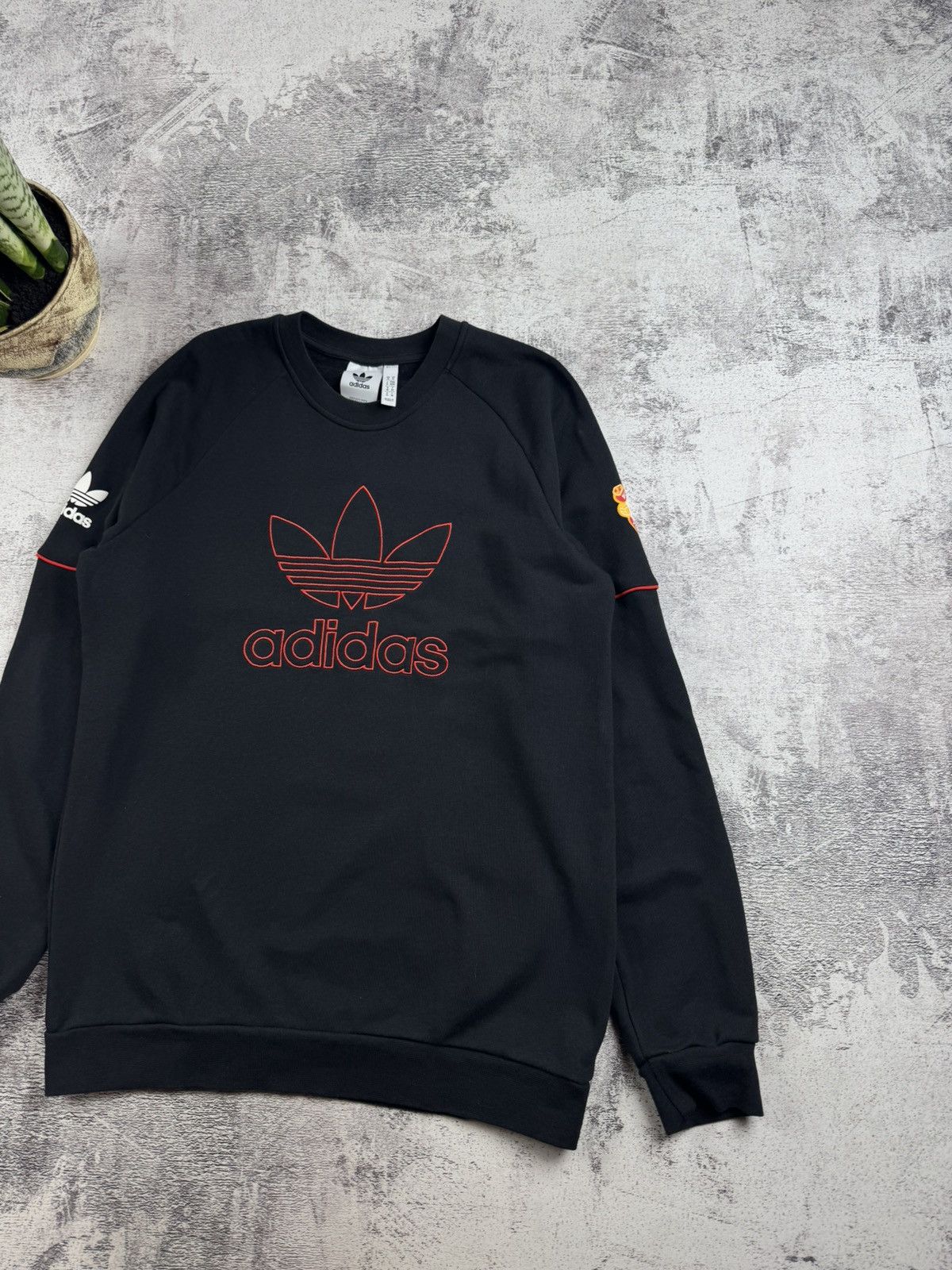 Adidas Adidas Originals Manchester United Men’s French Terry Soccer Pullover Sweatshirt Size US M / EU 48-50 / 2 - 3 Thumbnail