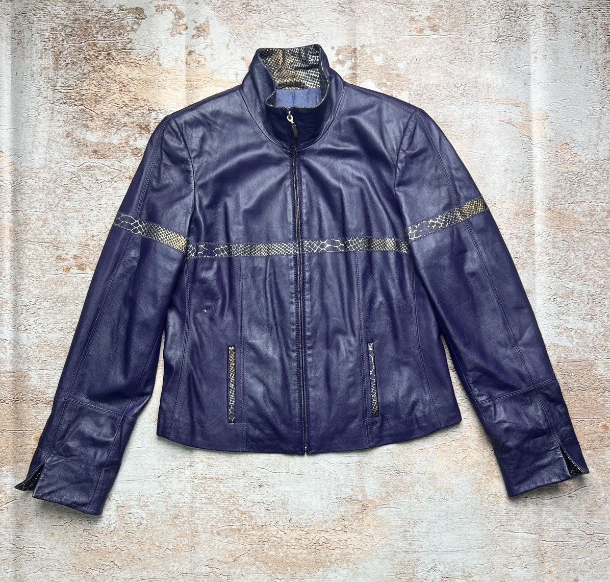 If Six Was Nine Vintage leather jacket Size S / US 4 / IT 40 - 1 Thumbnail