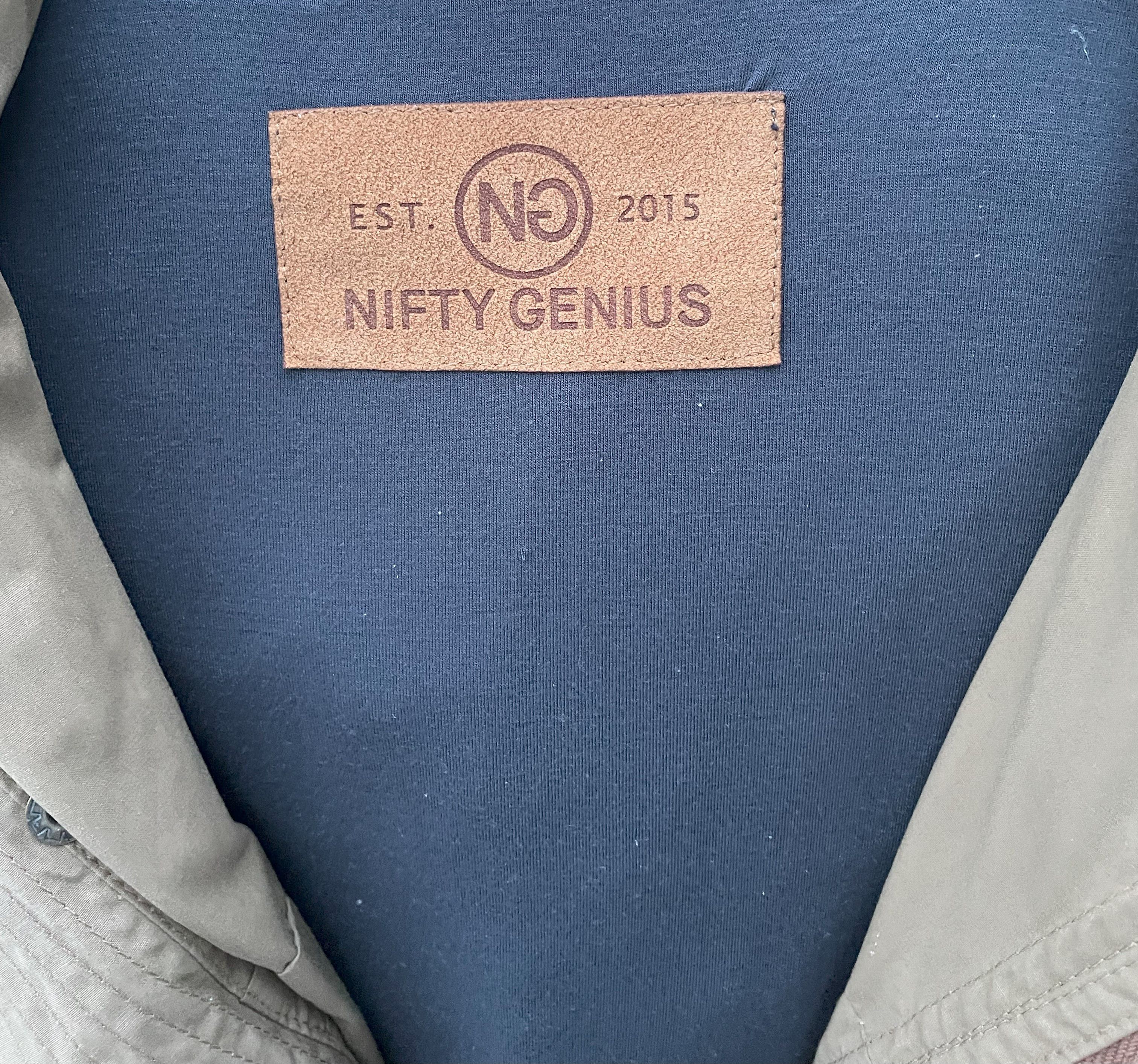 Other Nifty Genius Waxed Hooded Parka - Size Medium Size US M / EU 48-50 / 2 - 6 Thumbnail
