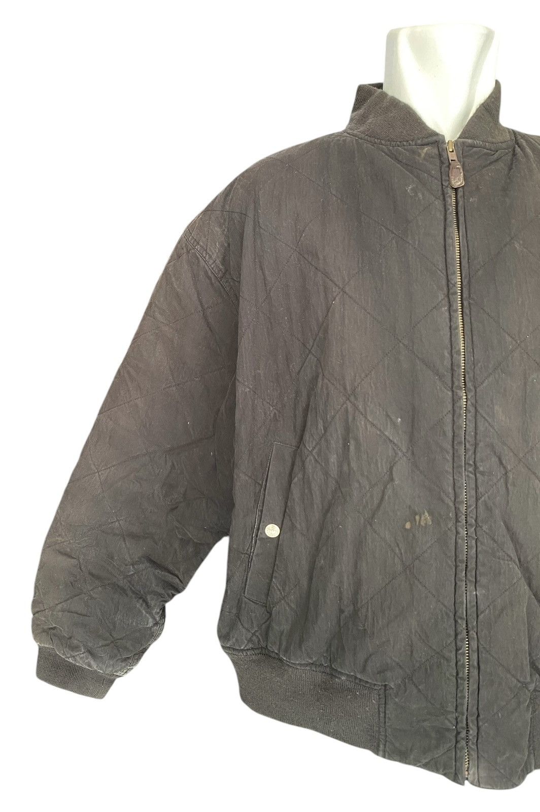 Polo Ralph Lauren Polo Ralph Laurent Quilted Zipper Jacket (L) Size US L / EU 52-54 / 3 - 5 Thumbnail