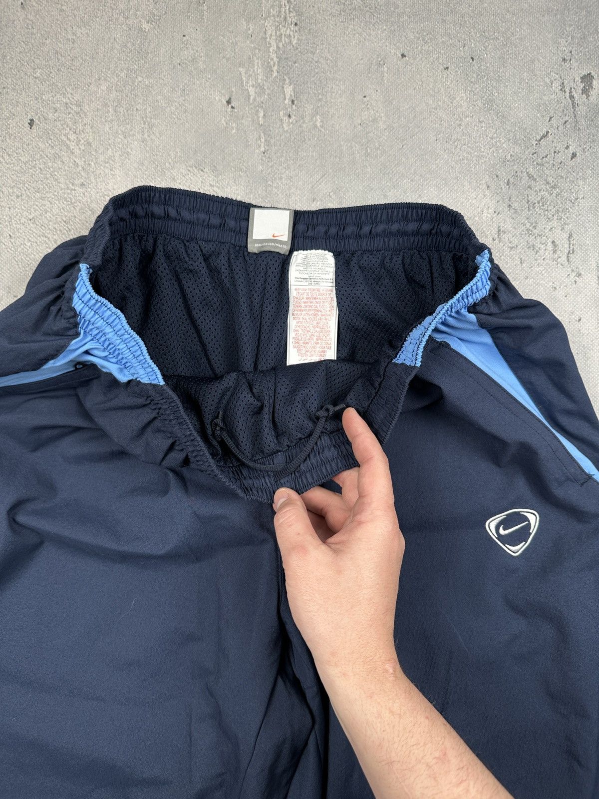 Nike Nike Vintage Y2K TN Track Pants Navy Blue Swoosh Logo XXL Size US 38 / EU 54 - 5 Thumbnail