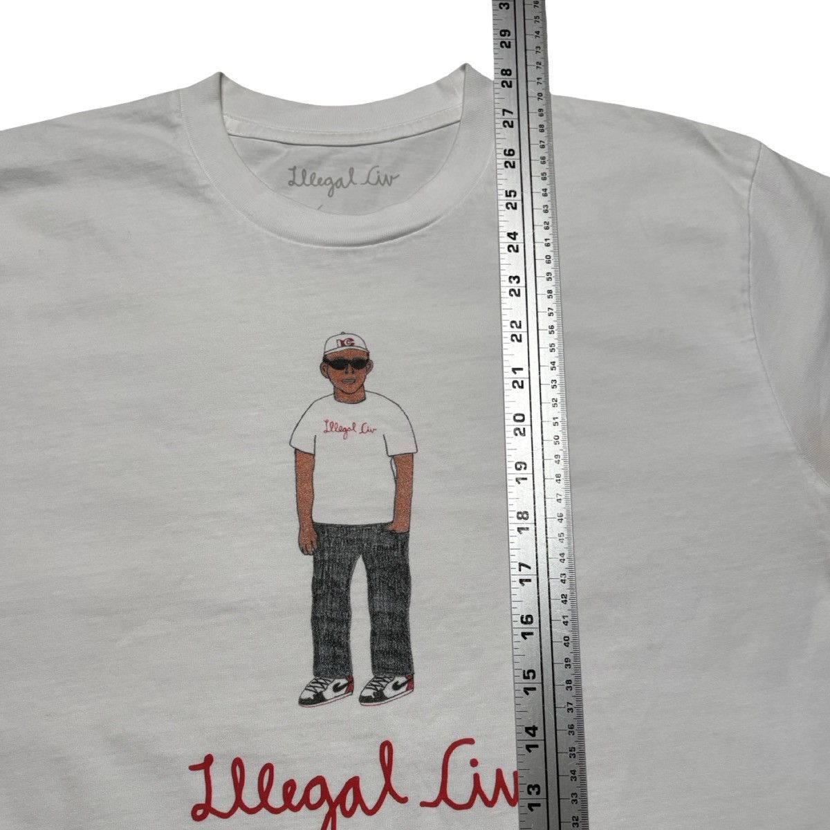 Other Illegal Civilization Alex Midler Large White Skater T Shirt Size US L / EU 52-54 / 3 - 5 Thumbnail