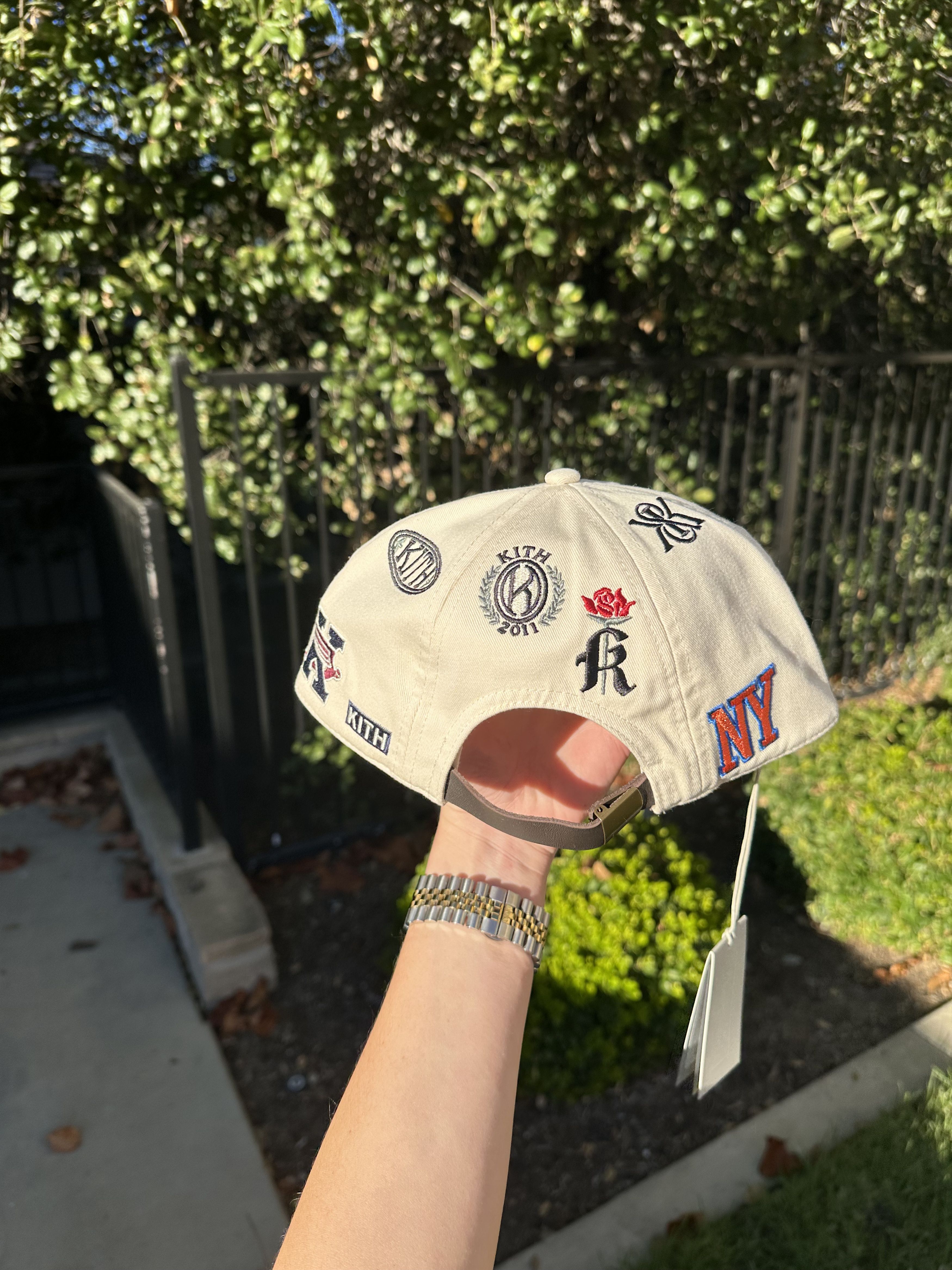 Kith Kith All Over Patch Cricket Cap - Sandrift - One Size Size ONE SIZE - 4 Thumbnail