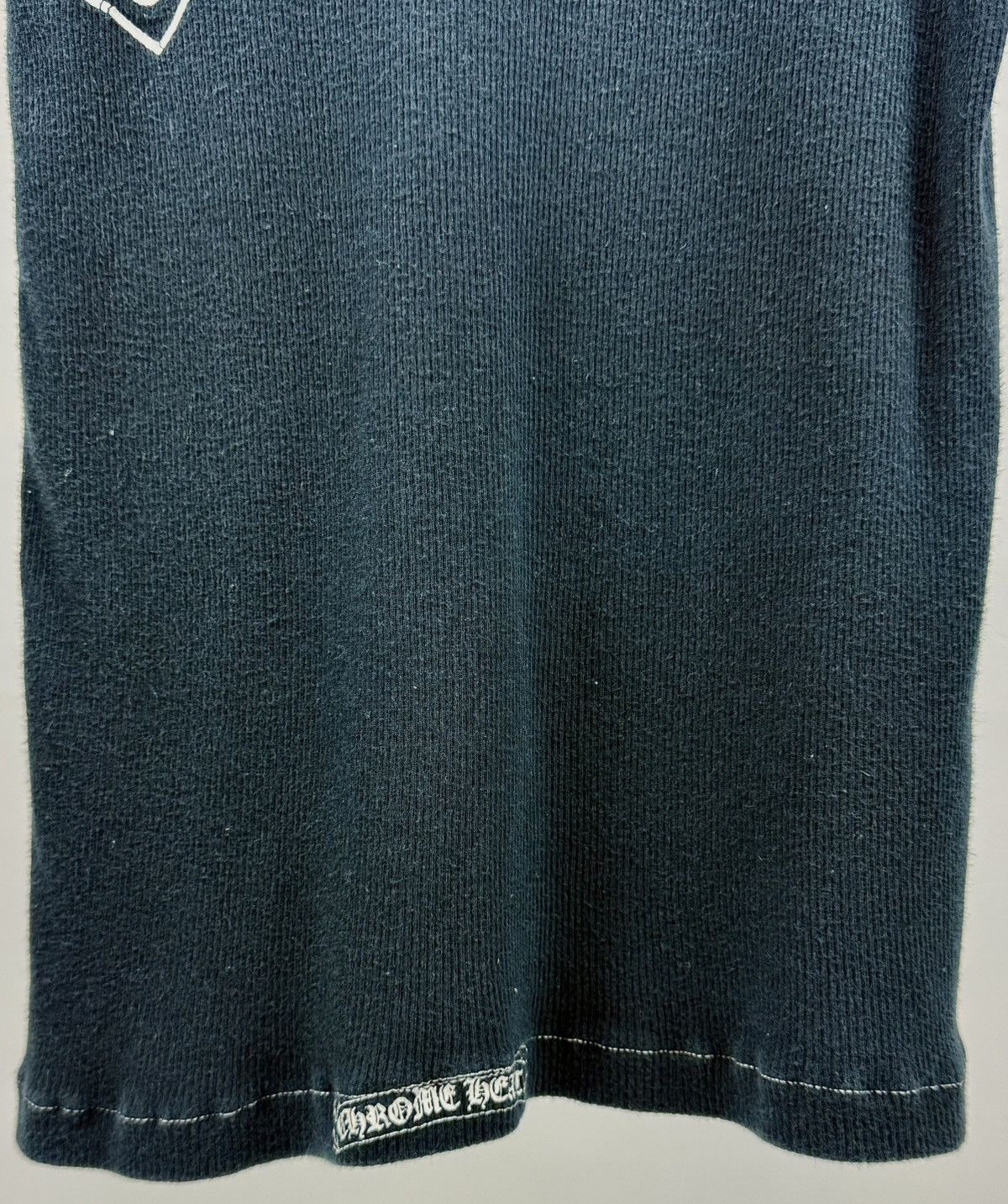 Chrome Hearts × Vintage Vintage - Chrome Hearts - T Bar F*** You- Navy Tank Top Size US L / EU 52-54 / 3 - 12 Thumbnail