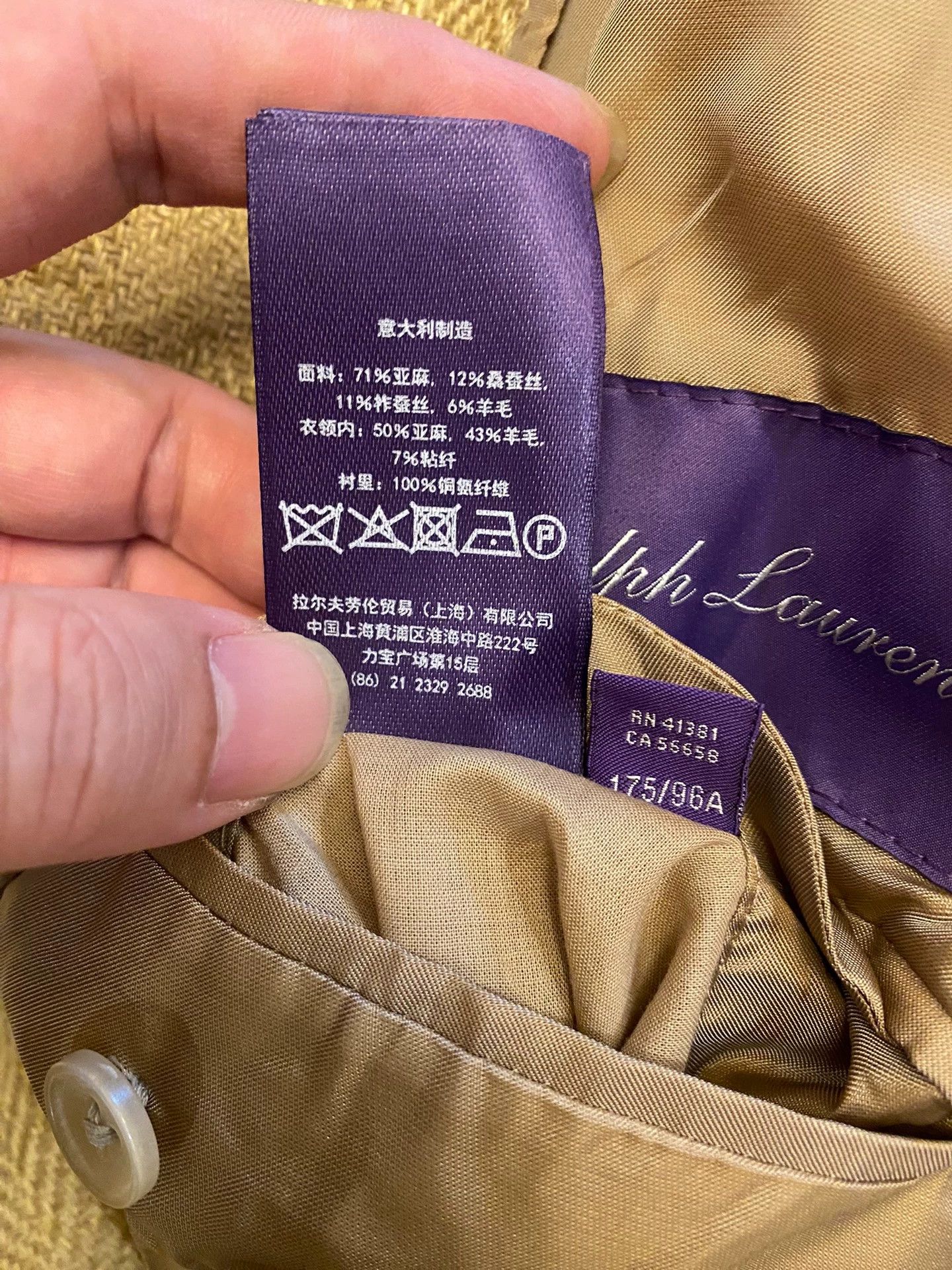 Ralph Lauren Ralph Lauren Purple Label RRL Suit 40 Italian Old Money Size 40R - 7 Thumbnail