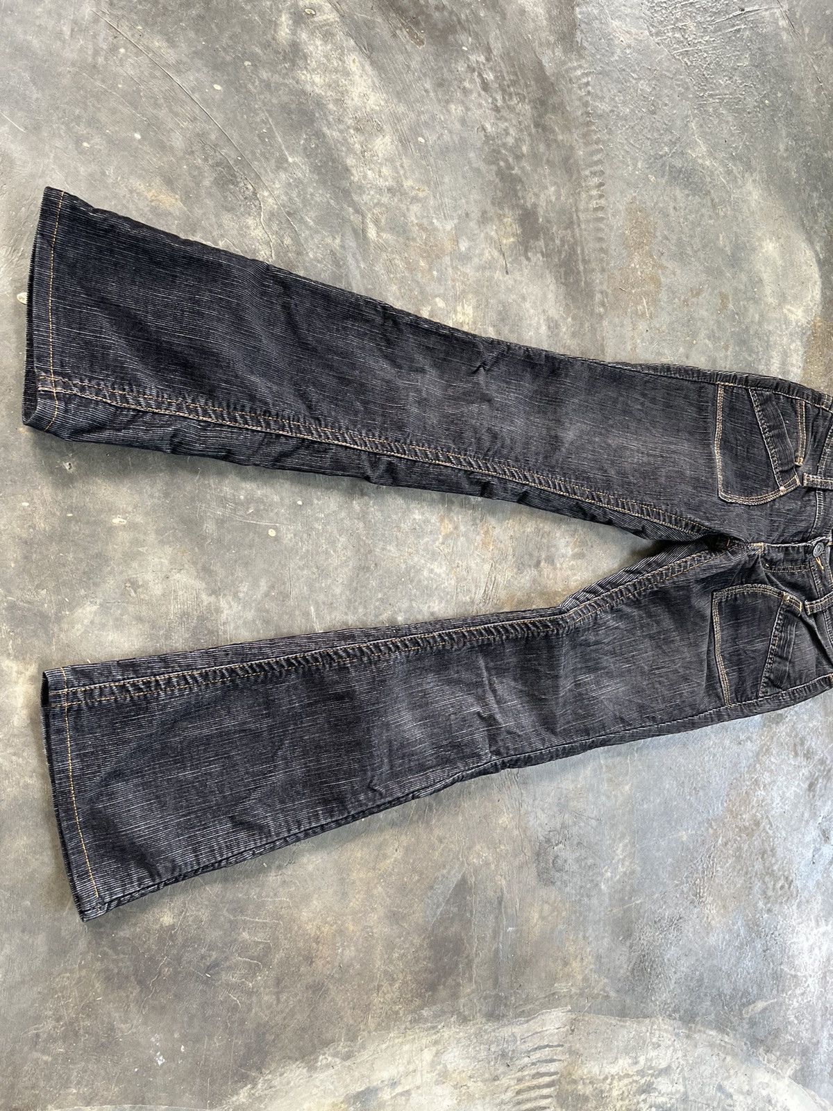 Hysteric Glamour × Japanese Brand × Vintage Flare Hysteric Inspired Coudroy Pant Size US 31 - 6 Thumbnail