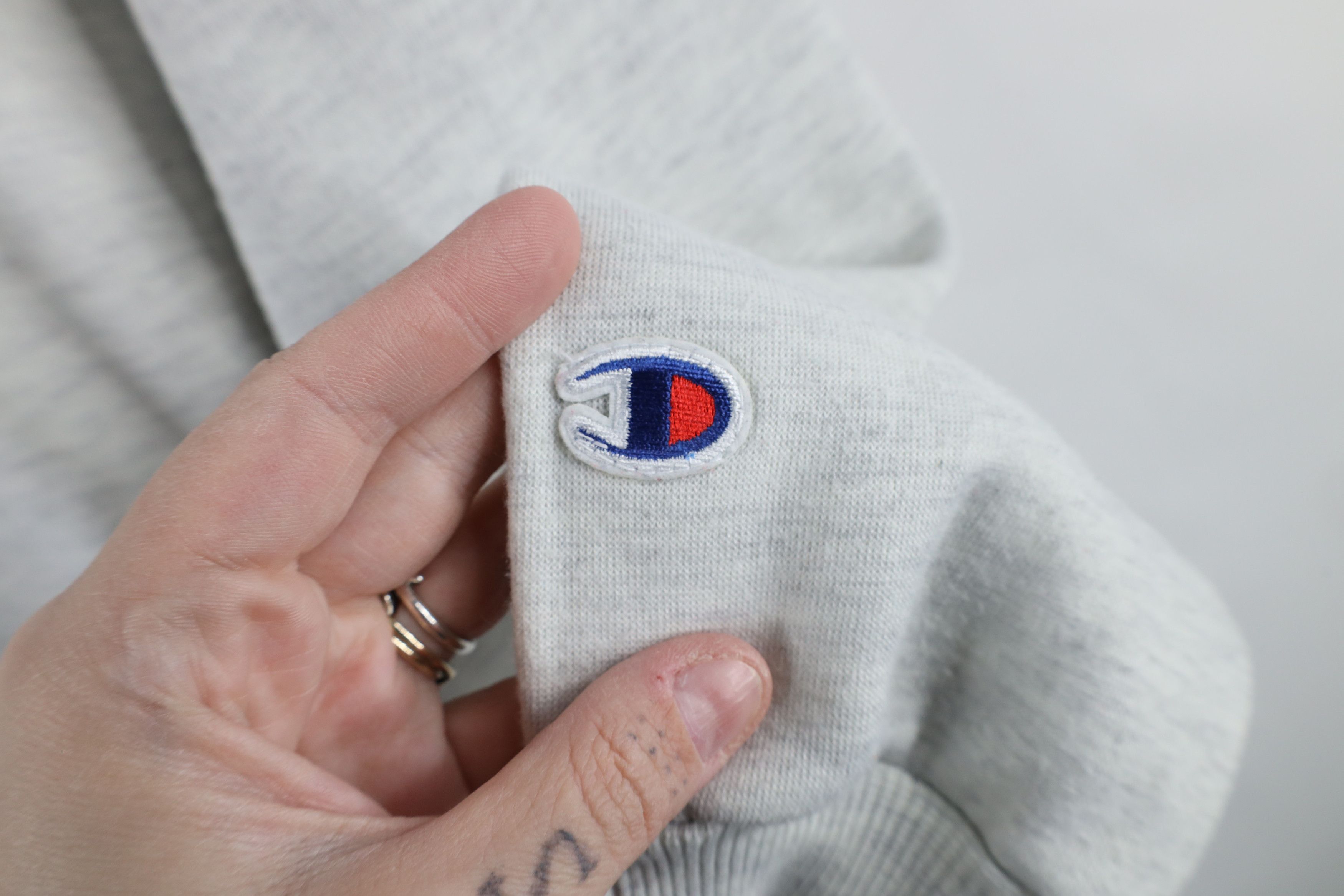 Champion × Vintage Champion x Namco Pacman Reverse Weave Crewneck Sweatshirt Size US L / EU 52-54 / 3 - 4 Thumbnail