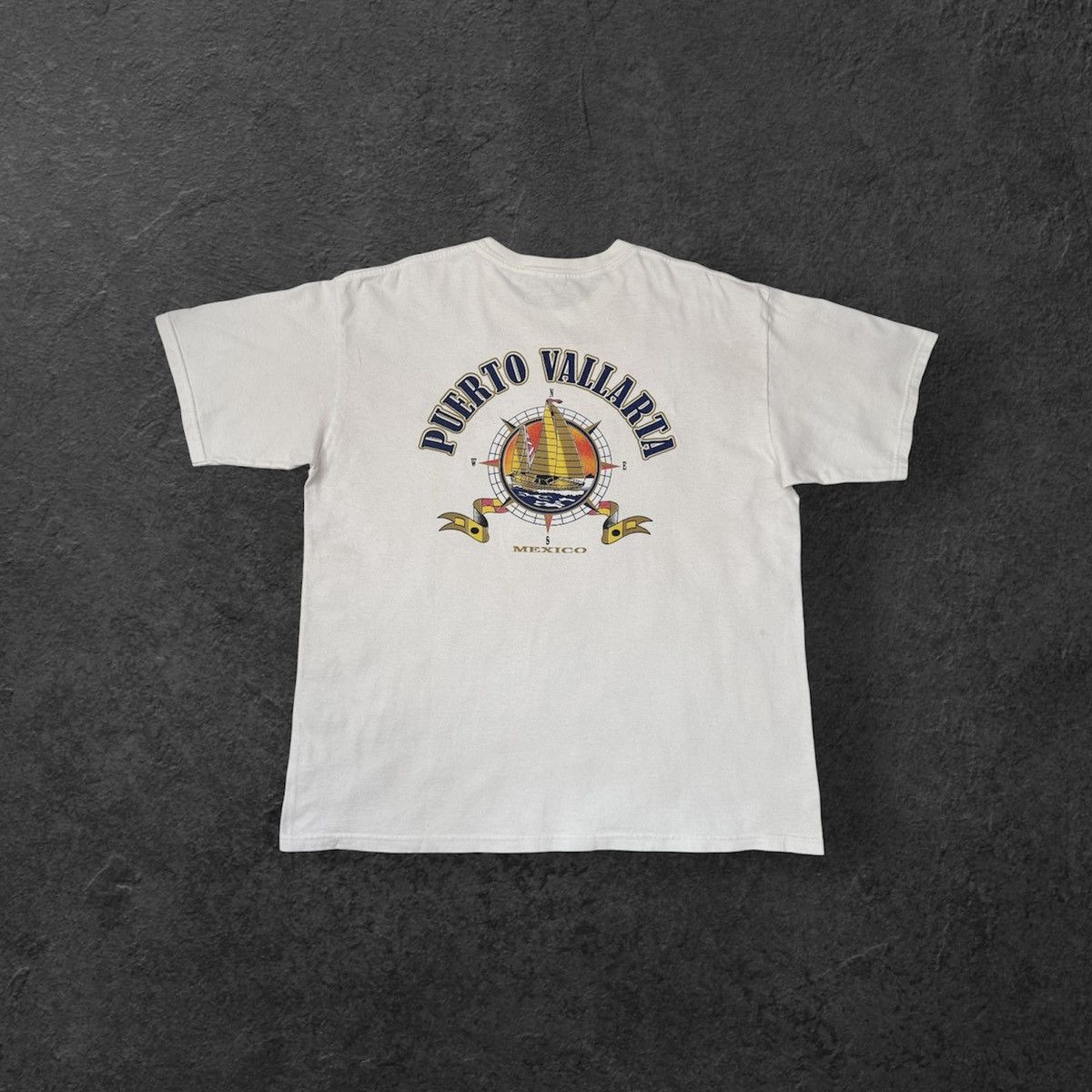 Vacation × Vintage Puerto Vallarta Mexico Vacation Boxy Tee Size US XL / EU 56 / 4 - 1 Thumbnail