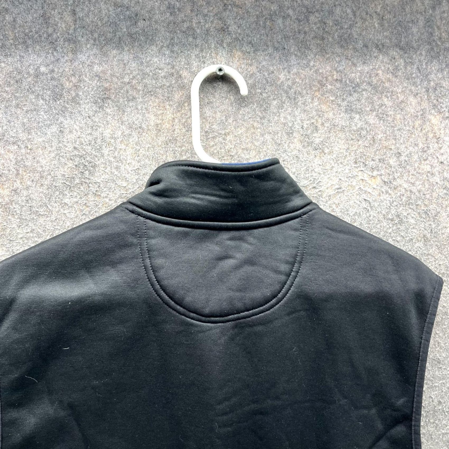 Izod IZOD Advantage Performance Vest Mens M Black Softshell Full Zip Pockets Vest Size US M / EU 48-50 / 2 - 6 Thumbnail