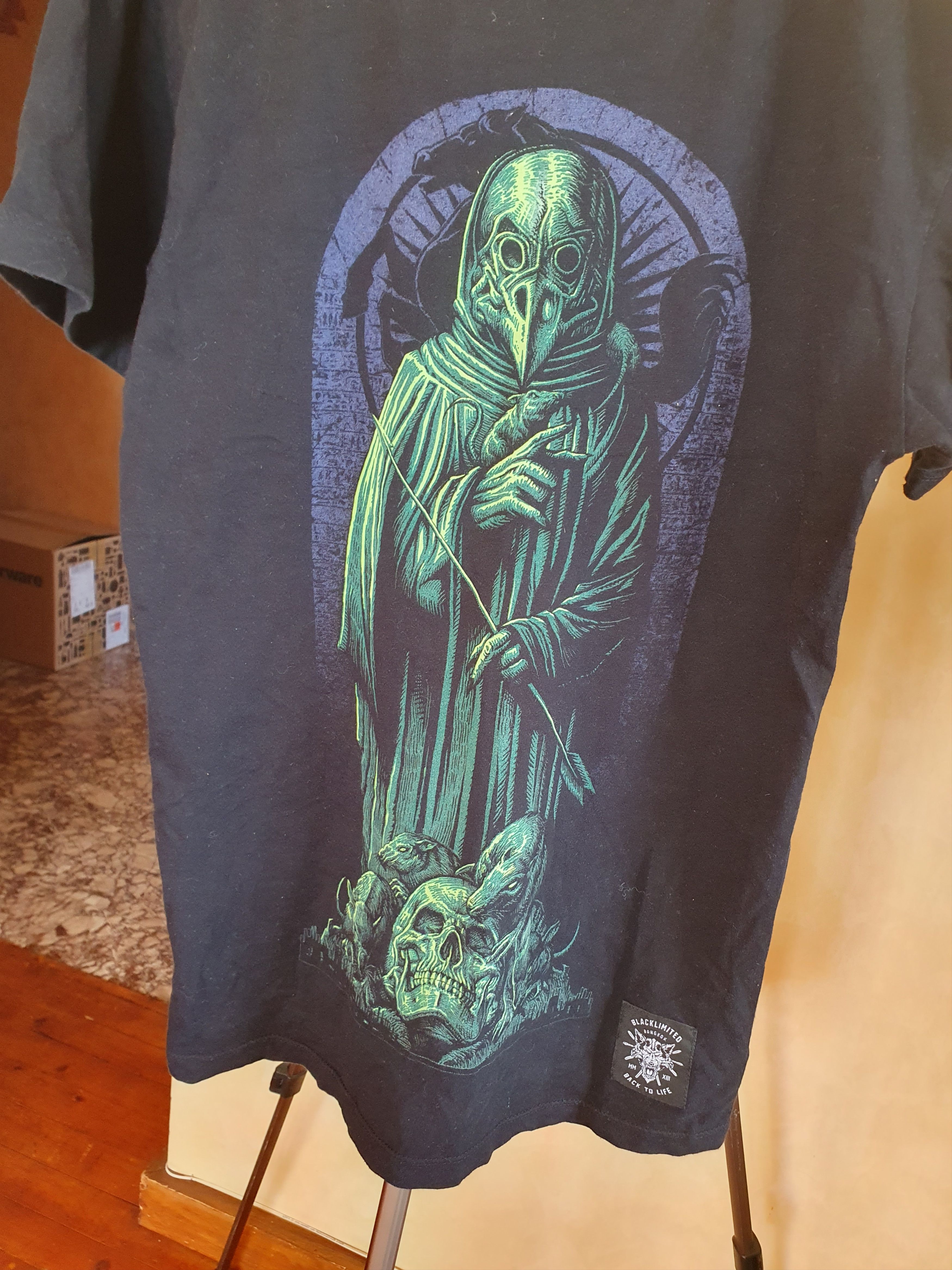 Other Black Limited Bangkok The 4 Horsman Plague t-shirt sz M Size US M / EU 48-50 / 2 - 6 Thumbnail