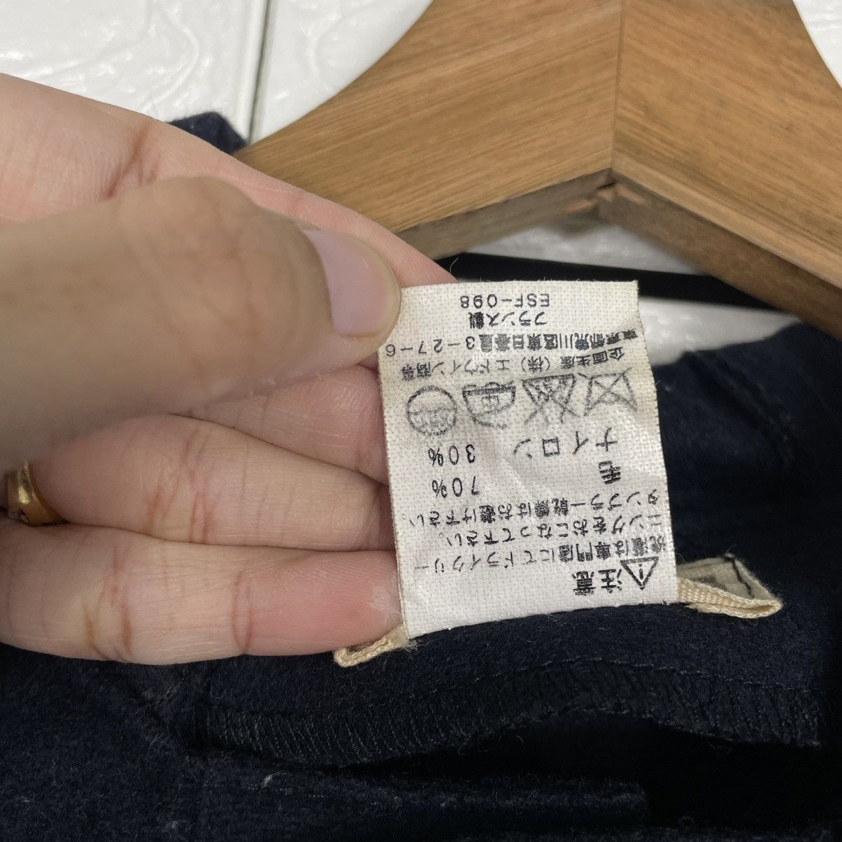 Other Something Wool Anorak Hoodie Coat Made In France Size M / US 6-8 / IT 42-44 - 14 Thumbnail