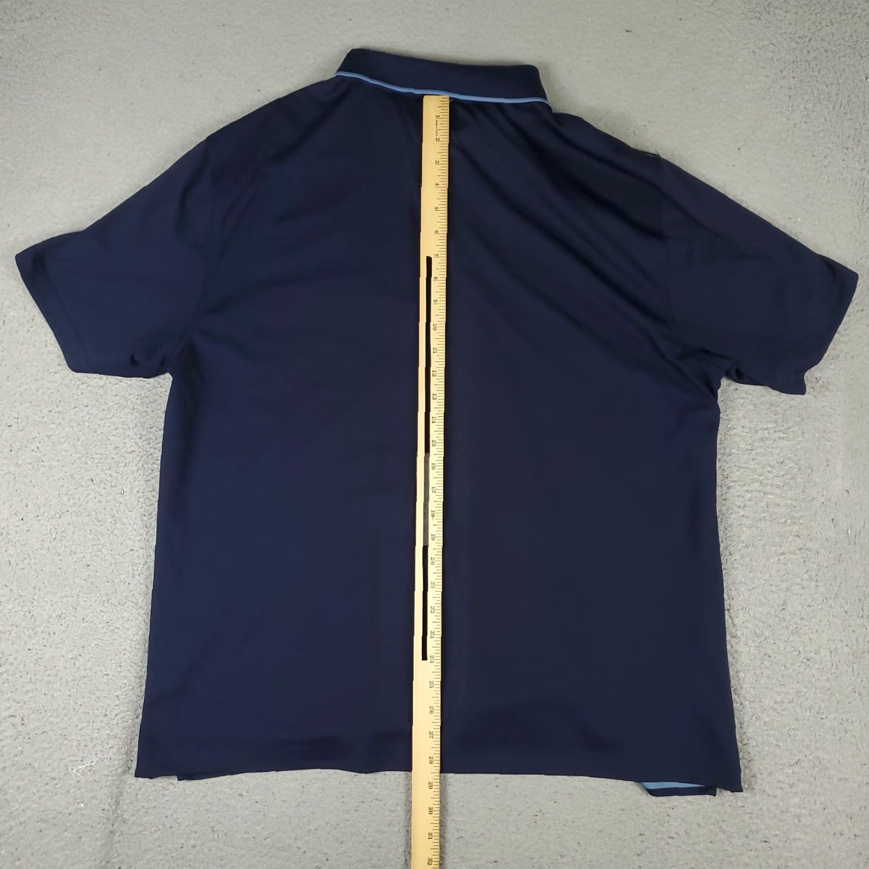 Vintage Greg Norman Polo Shirt Mens 2XL Blue Striped Golf Casual Short Sleeve Button Collared Polo Shirt 2XL Blue Striped Greg Norman Mens 2XL Polo Shirt Size US XXL / EU 58 / 5 - 5 Thumbnail