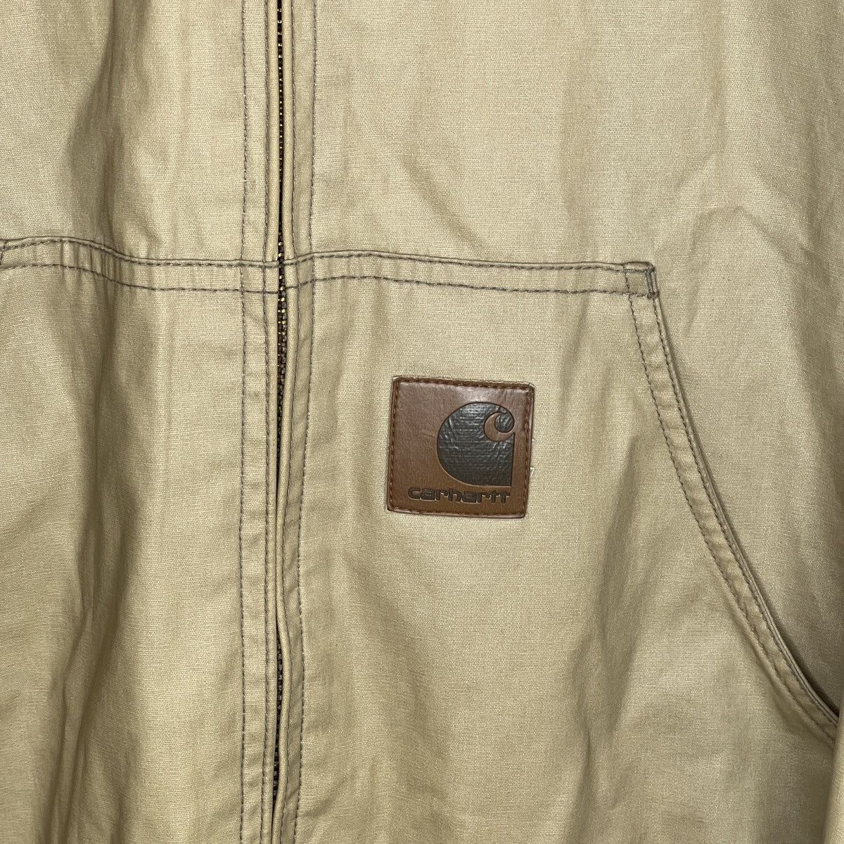 Carhartt Vintage Carhartt WiP Active Denim Waxed Jacket Checkered Size US M / EU 48-50 / 2 - 4 Thumbnail