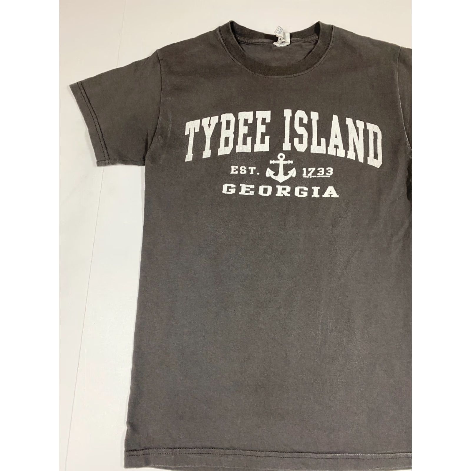 Delta Tybee Island Mens Shirt Small Gray Georgia Size US S / EU 44-46 / 1 - 3 Thumbnail