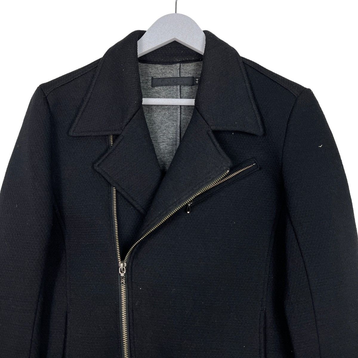 GOSTAR DE FUGA 🔥 JAPANESE DESIGNER BRAND FUGA ASYMMETRIC MOTO JACKET Size US S / EU 44-46 / 1 - 3 Thumbnail