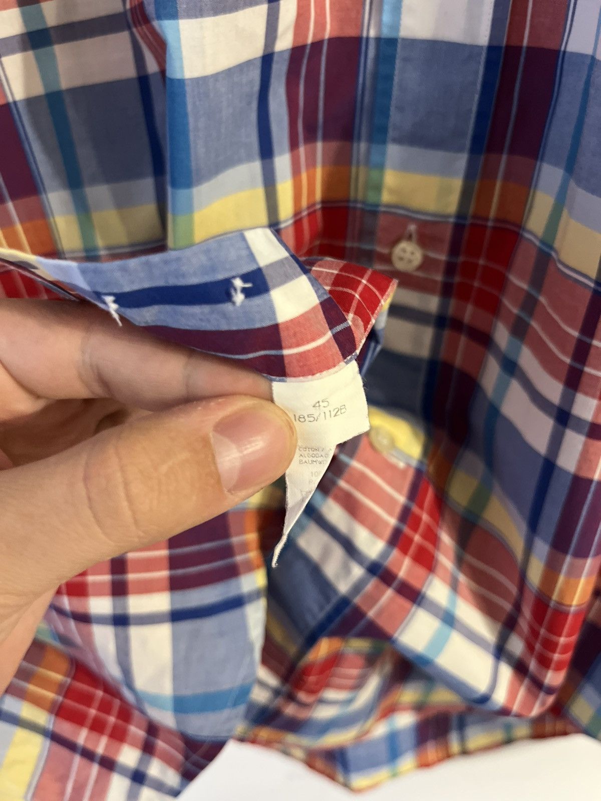 Paul & Shark Paul & Shark Luxury Plaid Cotton Long Sleeve Shirt Button Up Size US XXL / EU 58 / 5 - 10 Thumbnail