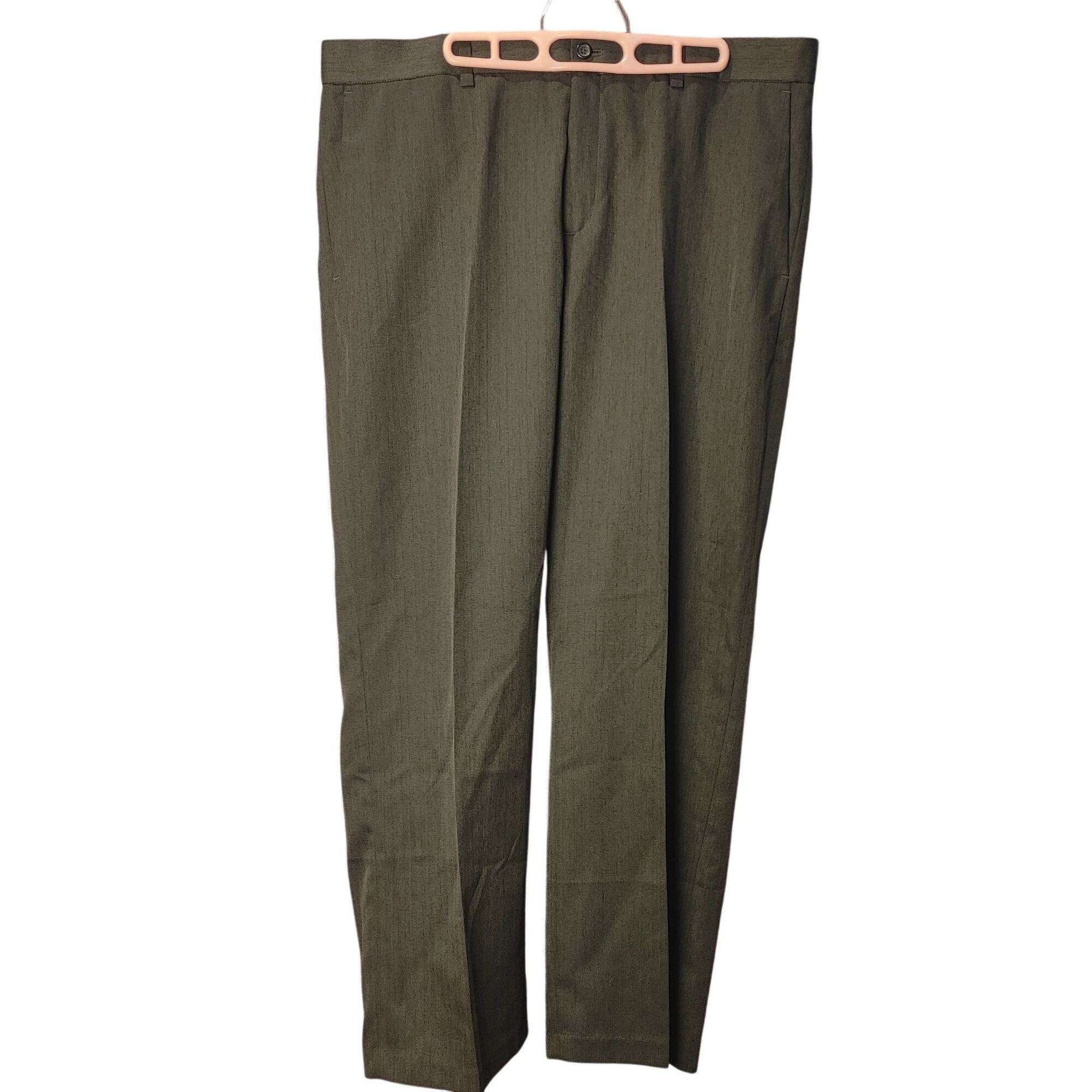 Kenneth Cole Kenneth Cole Reaction Women's Black Straight Leg Dress Pants Size 38" / US 16 / IT 52 - 1 Thumbnail