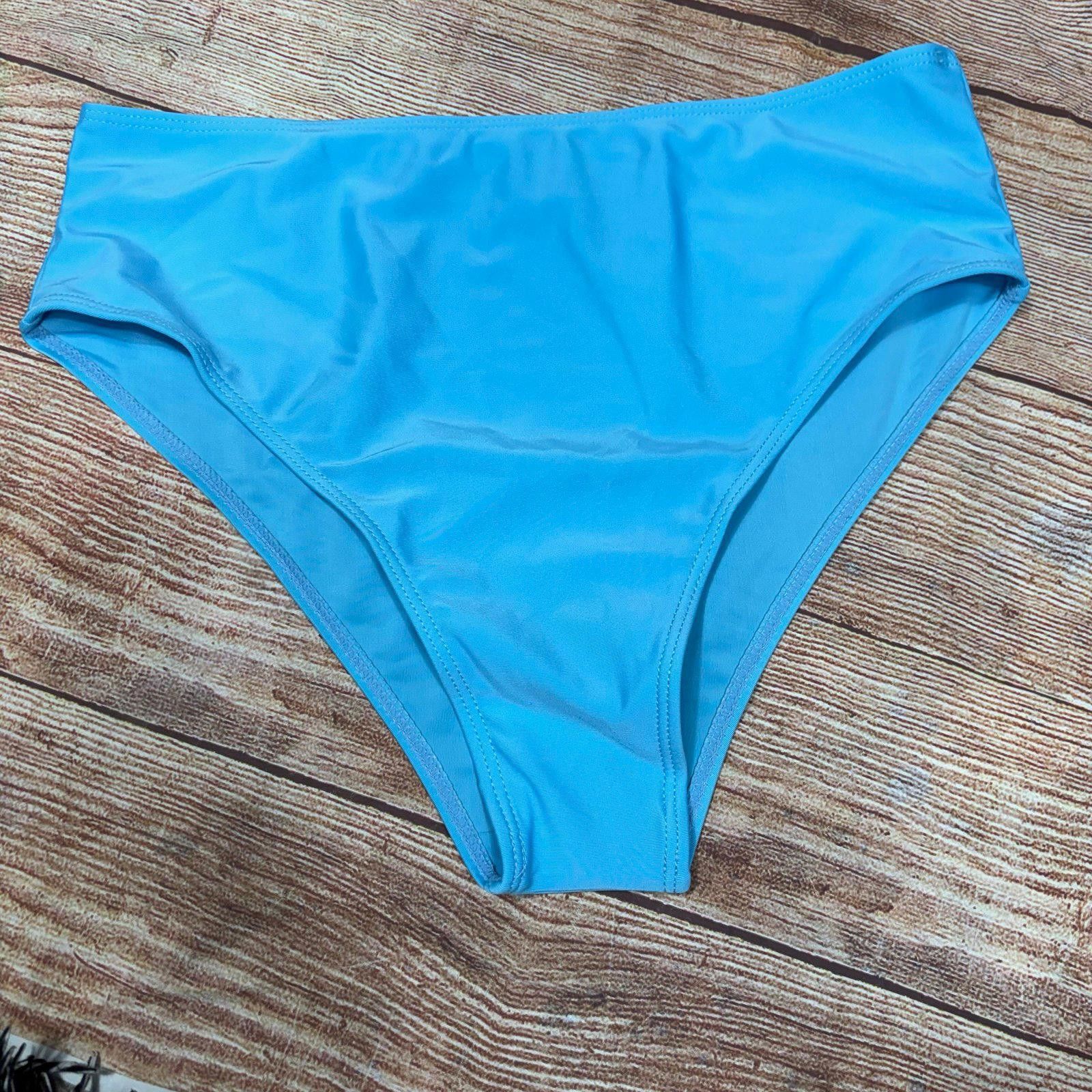 Other Blue High-Waisted Medium Swimwear Bottoms Nwot Size ONE SIZE - 1 Thumbnail
