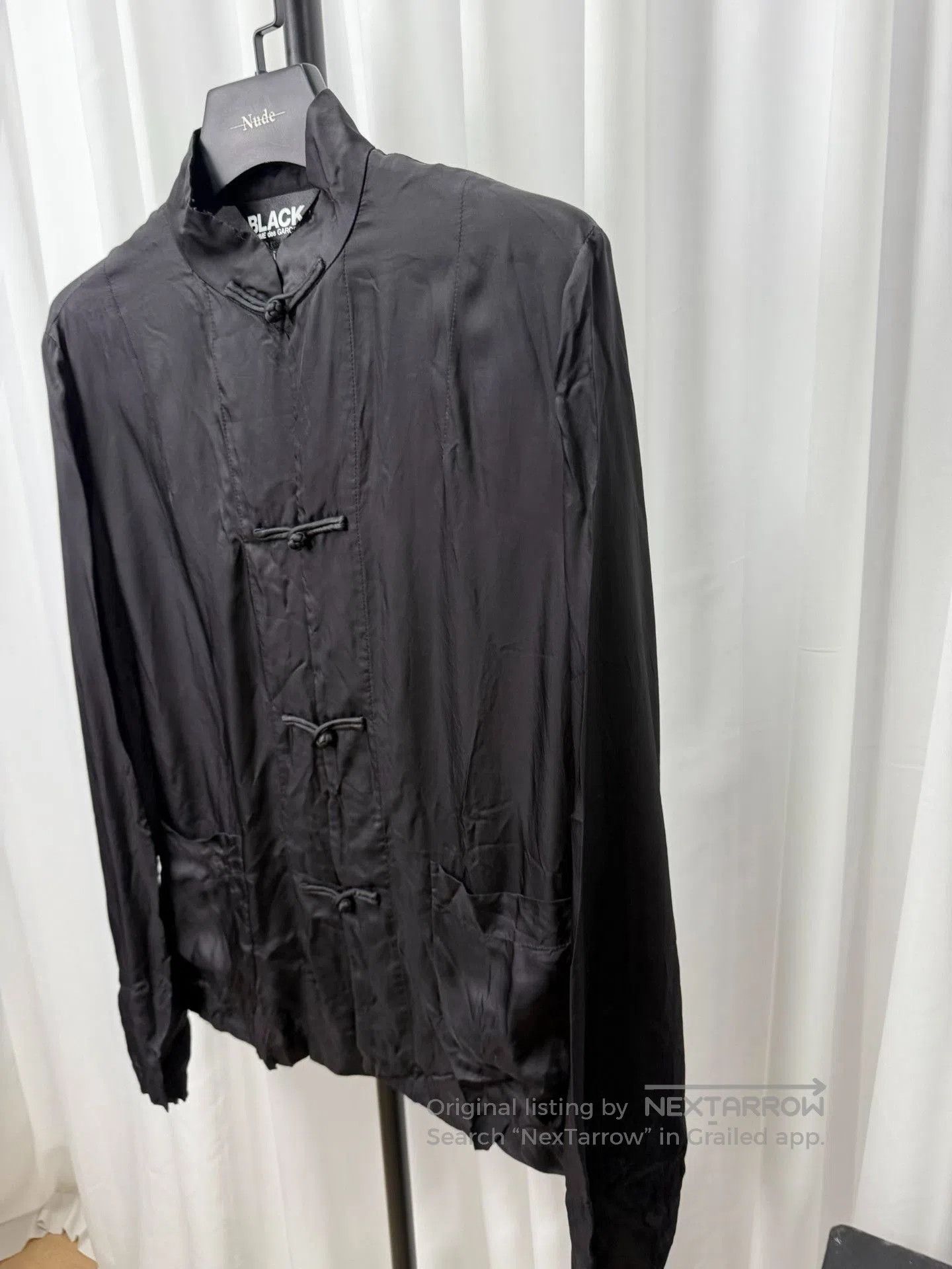 Comme des Garcons Black comme des garcons black embroidered silk jacket. Size US L / EU 52-54 / 3 - 4 Thumbnail
