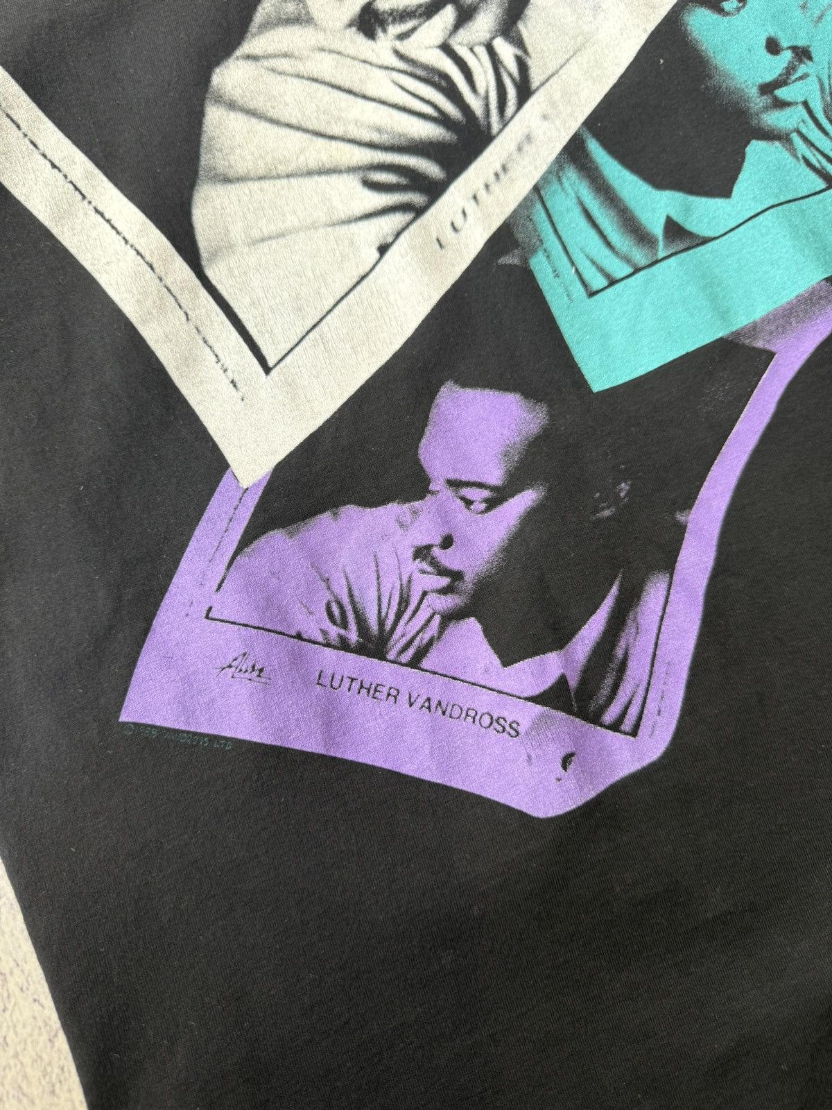 Band Tees Vintage Luther Vandross 1988 Rap T-Shirt Rare Size US M / EU 48-50 / 2 - 9 Thumbnail