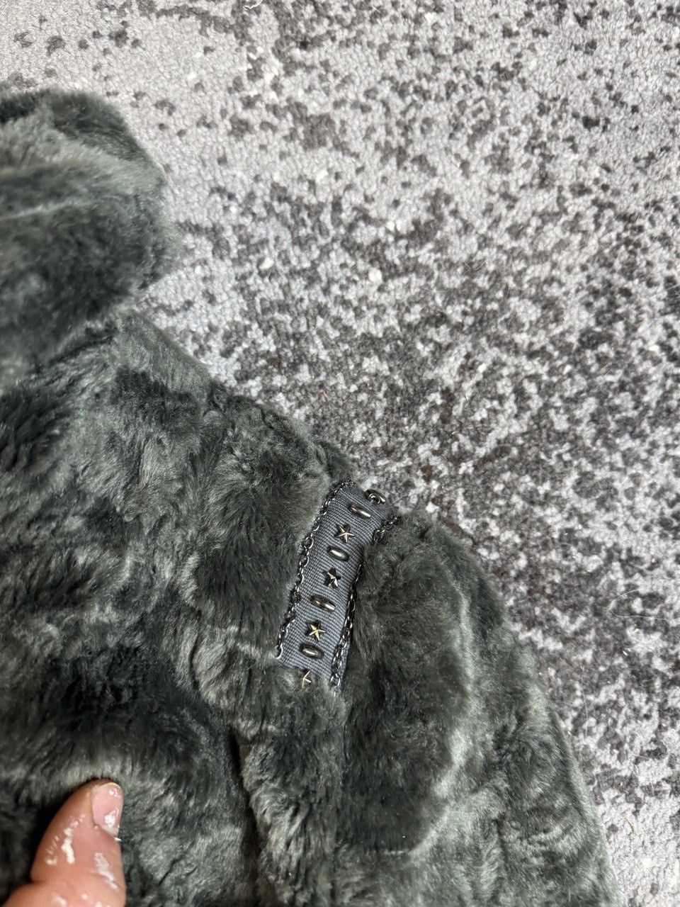 Japanese Brand × Vintage Vintage Y2K Fur Avantgarde Opium Carti Style Jacket Size US M / EU 48-50 / 2 - 6 Thumbnail