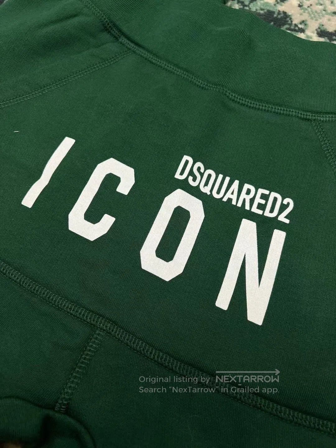Dsquared2 Green ICON Print Sweatpants. Size US 30 / EU 46 - 5 Thumbnail