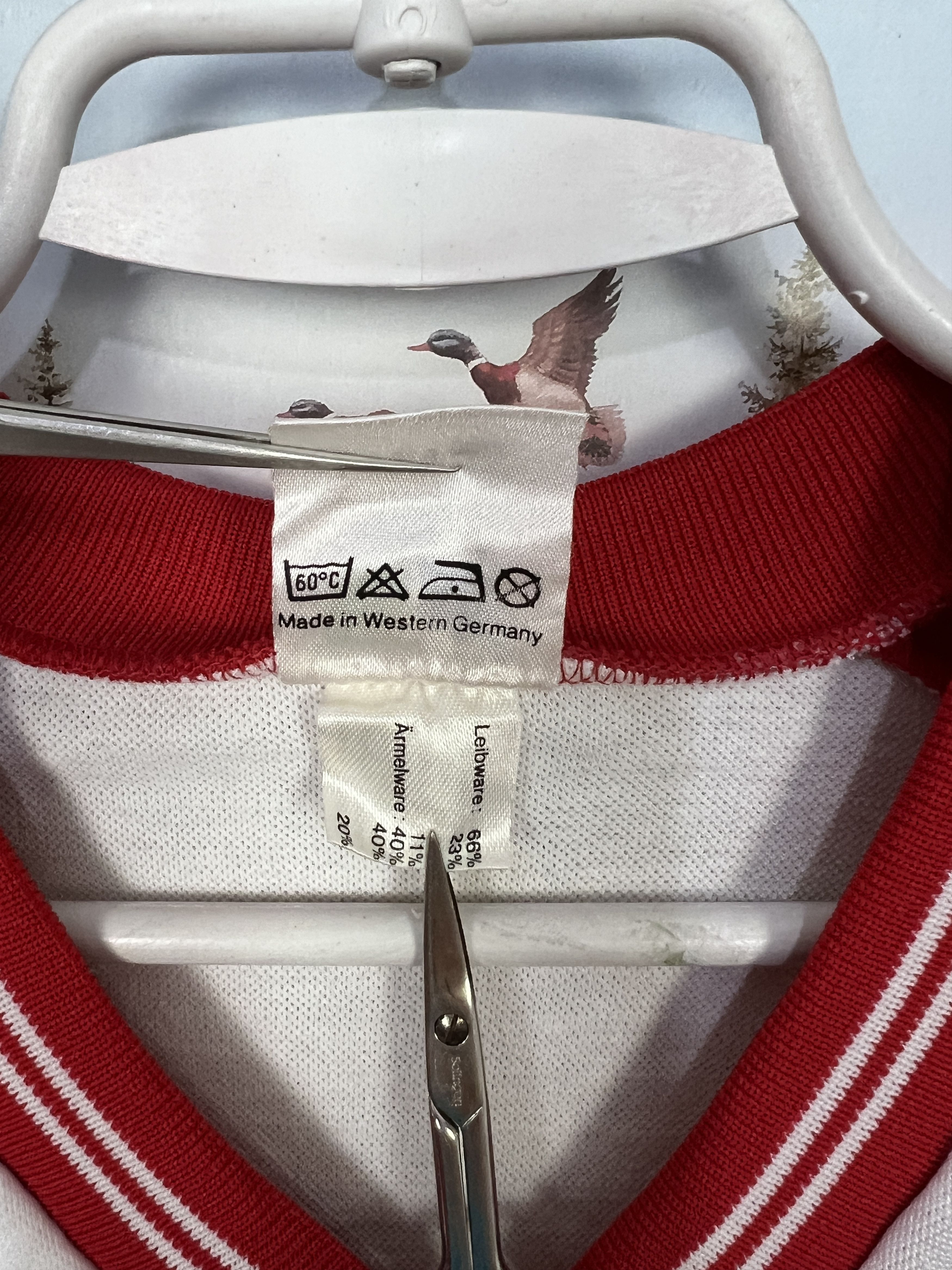 Erima Vintage 80's Erima Football Template Shirt #6 Soccer White Size US M / EU 48-50 / 2 - 7 Thumbnail