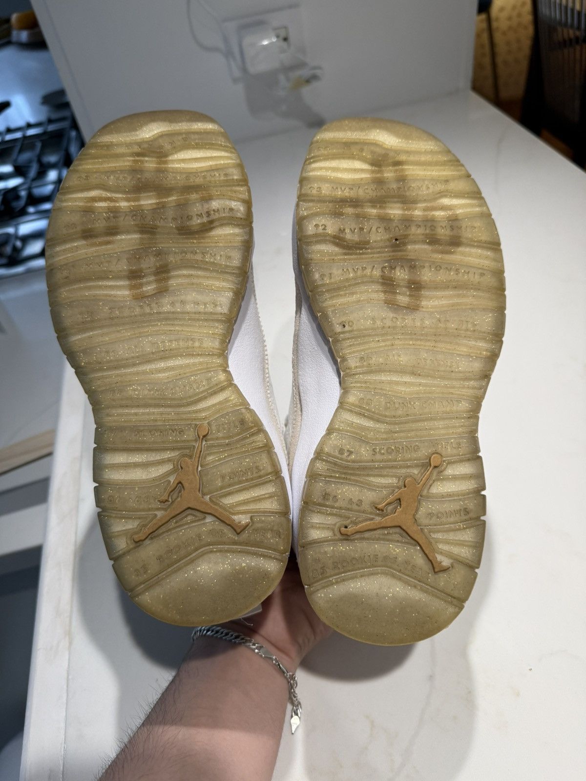 Nike Jordan 10 OVO Cream Size US 8.5 / EU 41-42 - 6 Thumbnail
