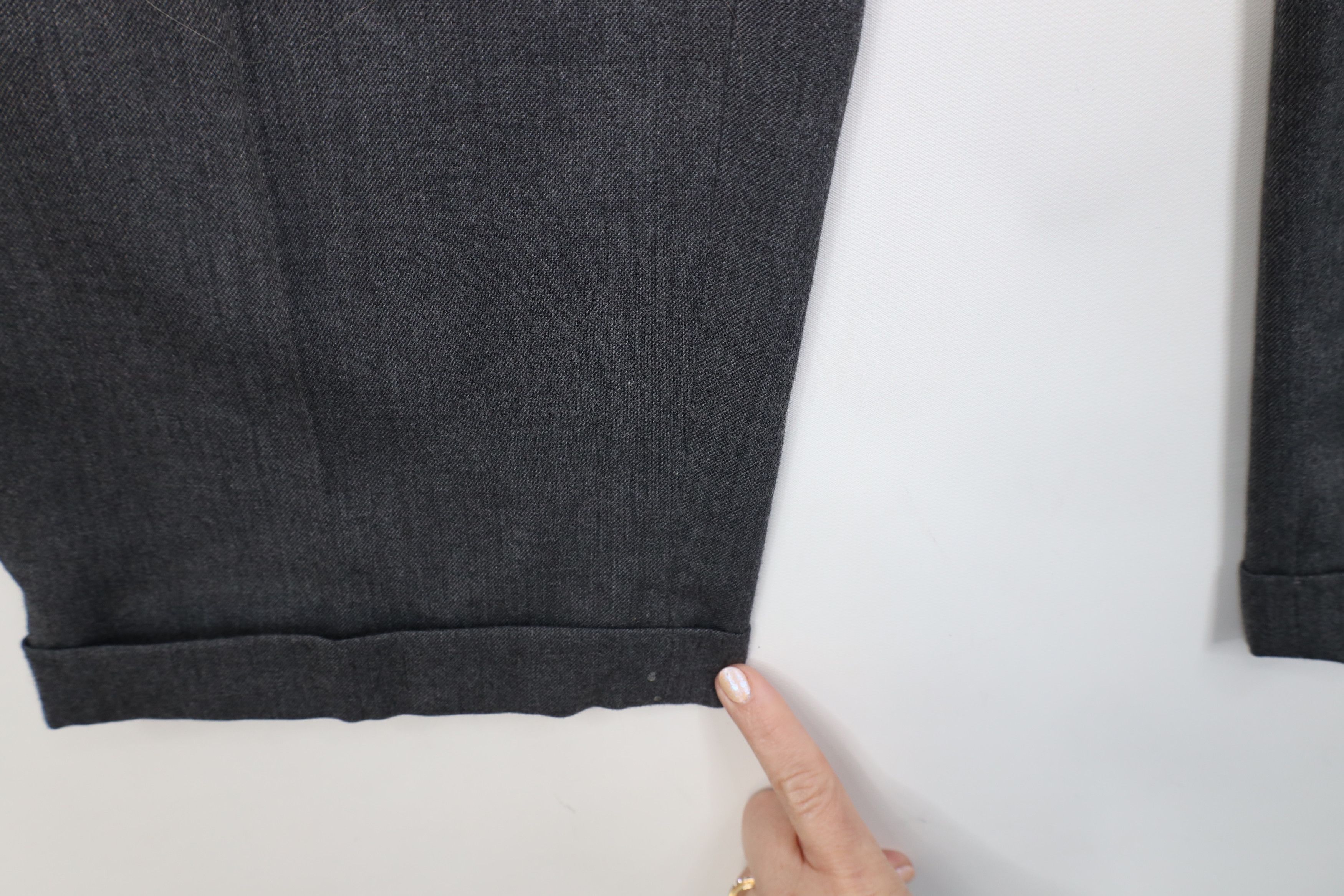 Vintage Vintage 90s Streetwear Knit Straight Leg Chino Pants Gray Size US 34 / EU 50 - 5 Thumbnail