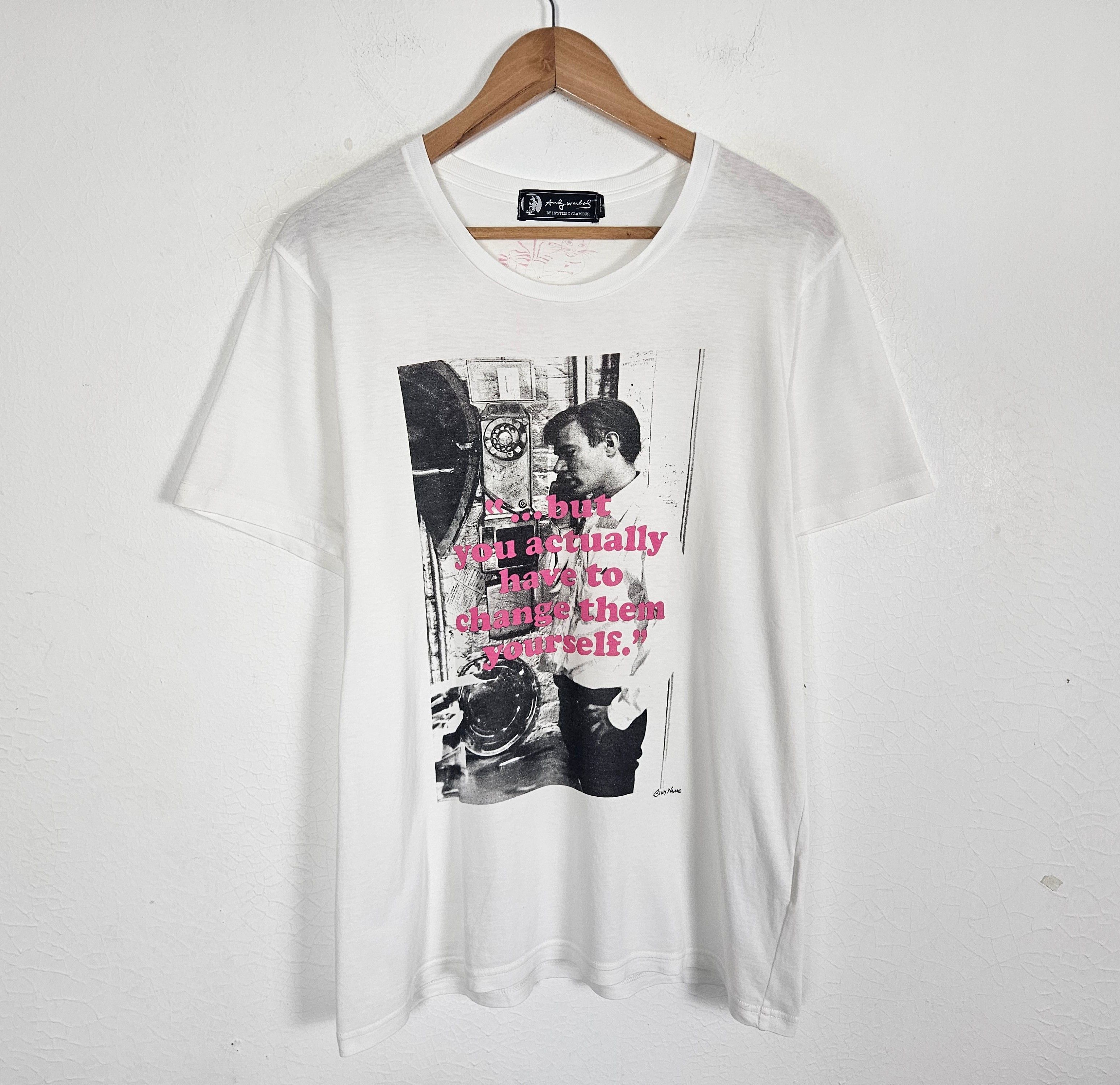 Andy Warhol × Hysteric Glamour Hysteric Glamour Andy Warhol photo tee shirt Size US M / EU 48-50 / 2 - 3 Thumbnail