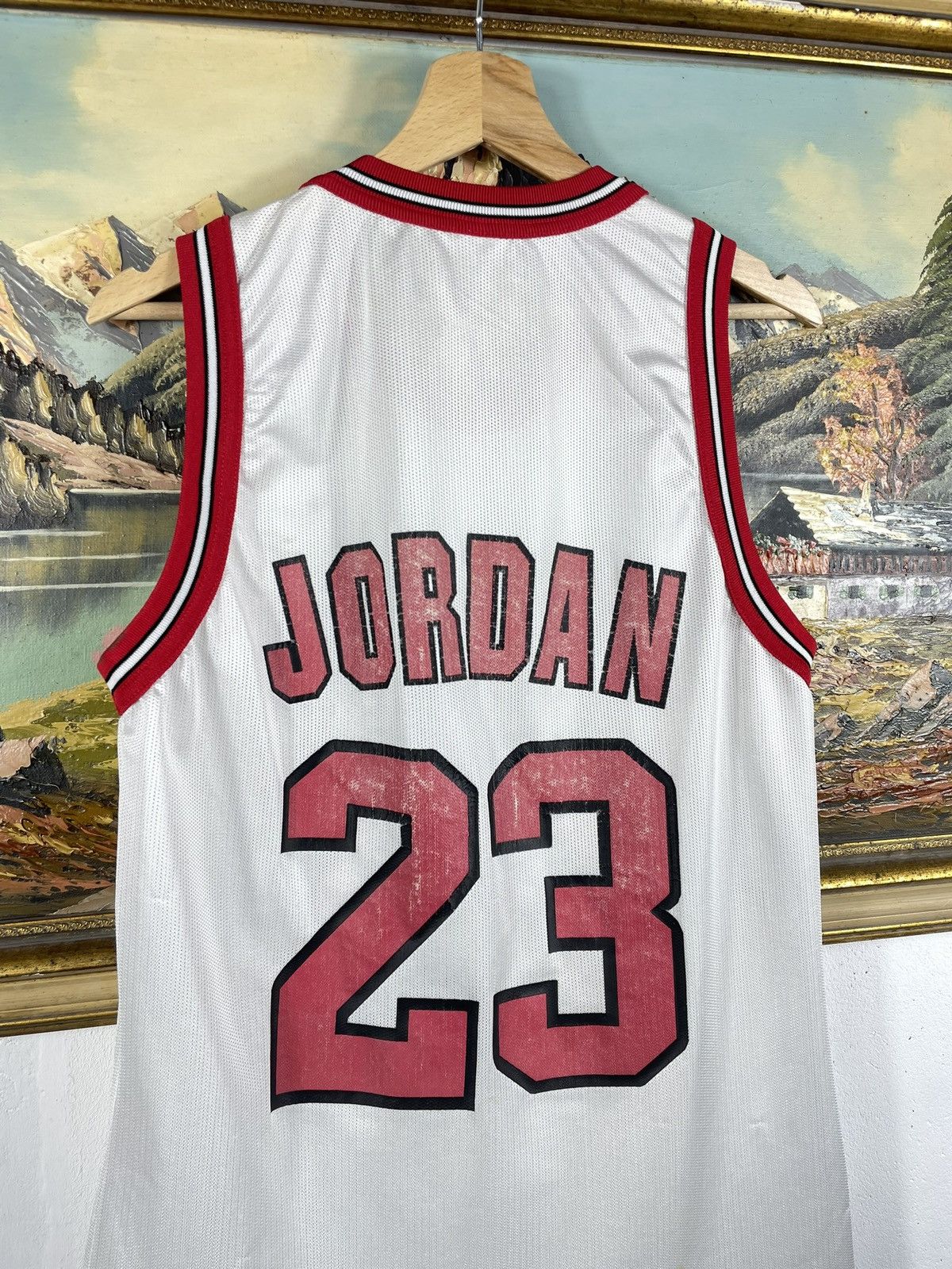 Champion × NBA Chicago Bulls Retro Jersey Tank Top Tee Jordan 23 Basketball Size US S / EU 44-46 / 1 - 11 Thumbnail