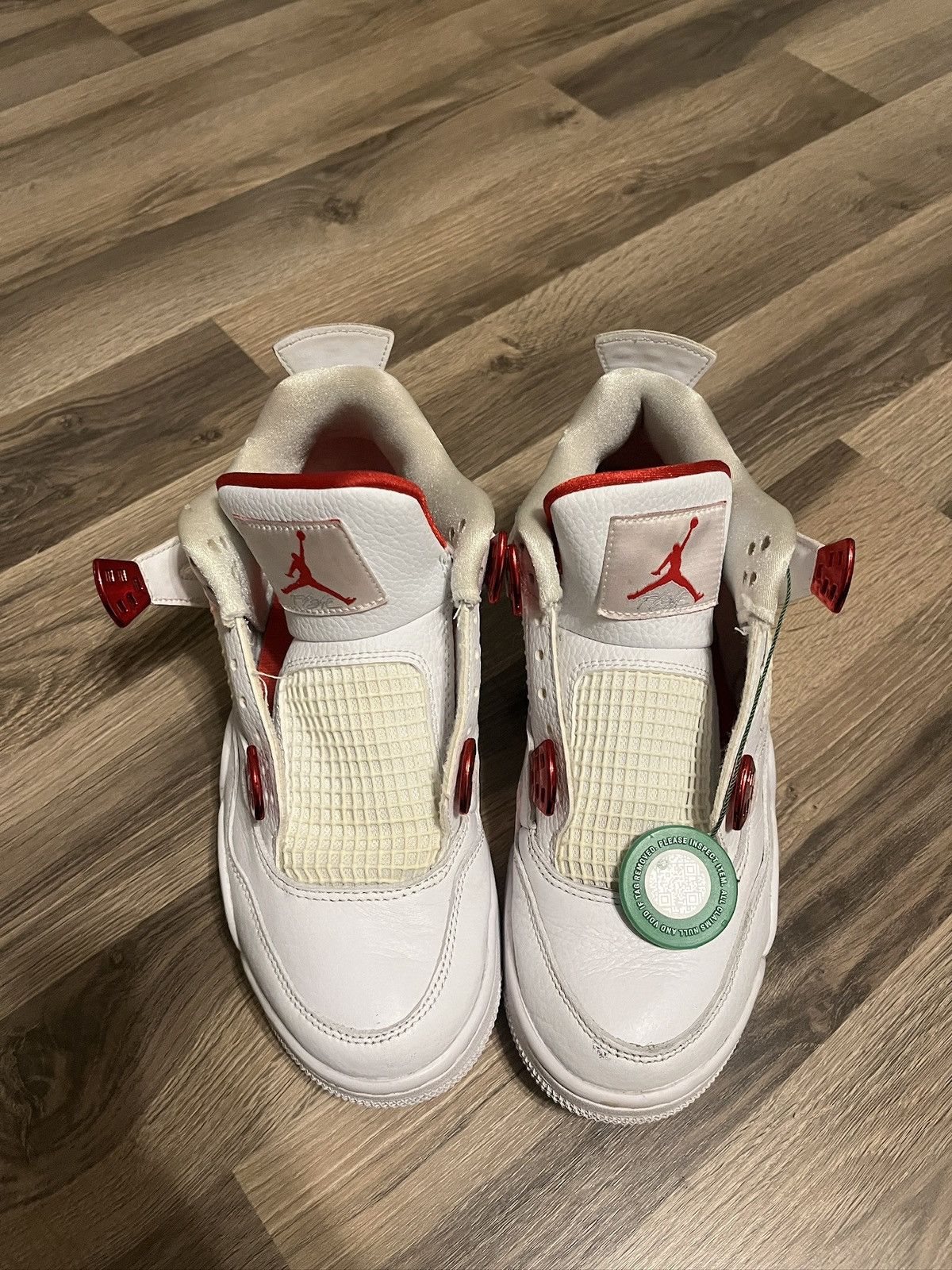Nike Jordan Metallic Red Fours Size US 8 / IT 38 - 3 Thumbnail