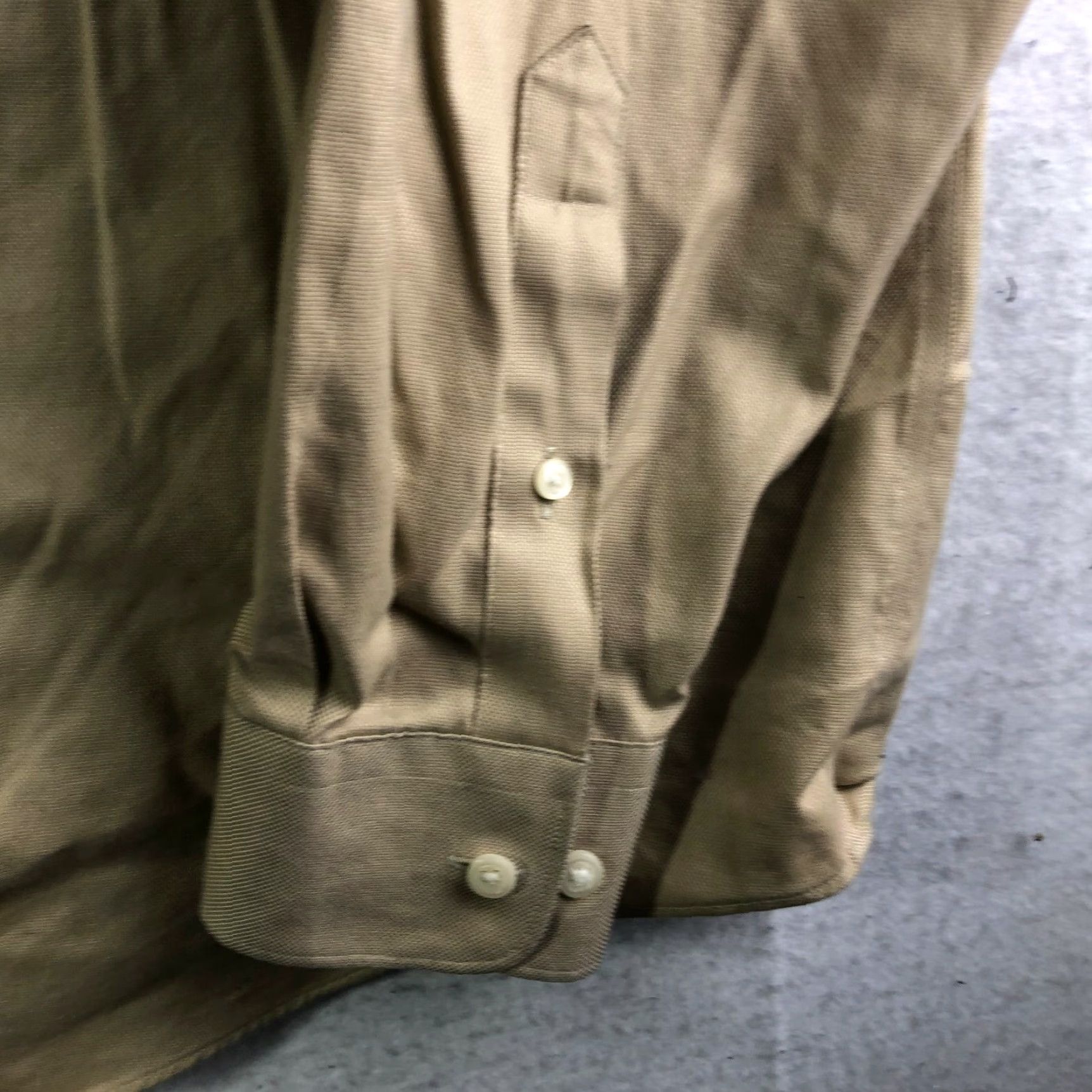 Joseph Joseph & Feiss International Mens 16.5 36/37 Brown Long Sleeve Button Up Shirt Size US XL / EU 56 / 4 - 3 Thumbnail