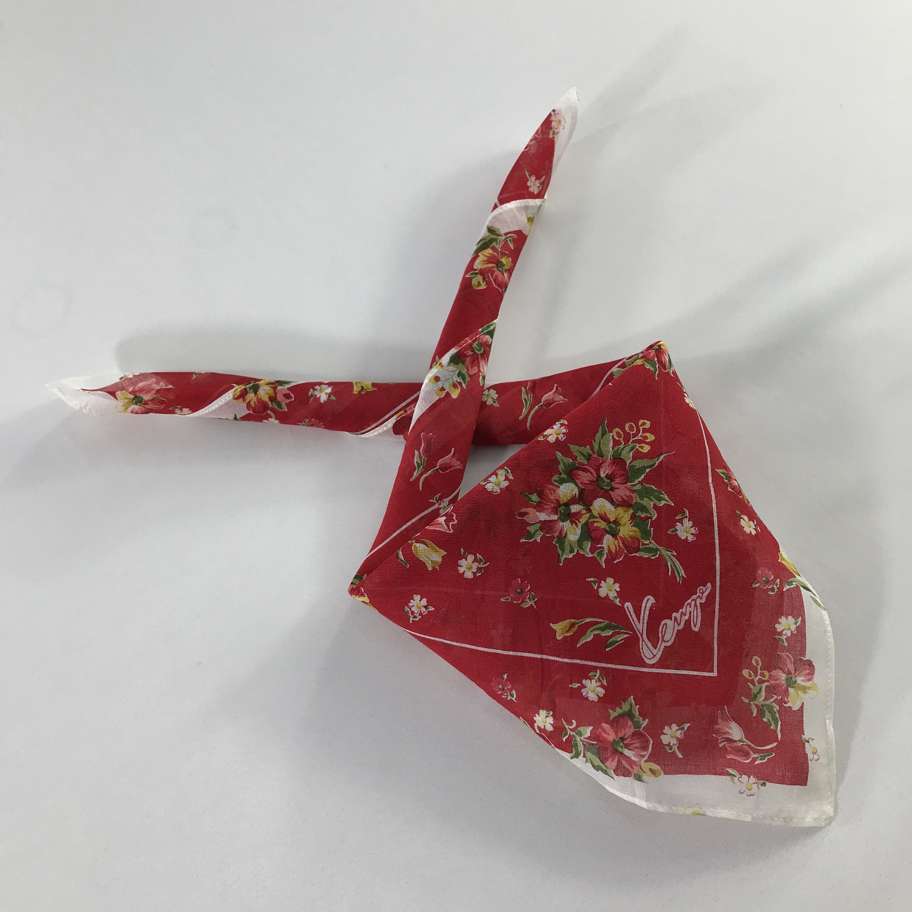 Kenzo × Vintage Kenzo Bandana / Handkerchief / Neckerchief - S787 Size ONE SIZE - 4 Thumbnail