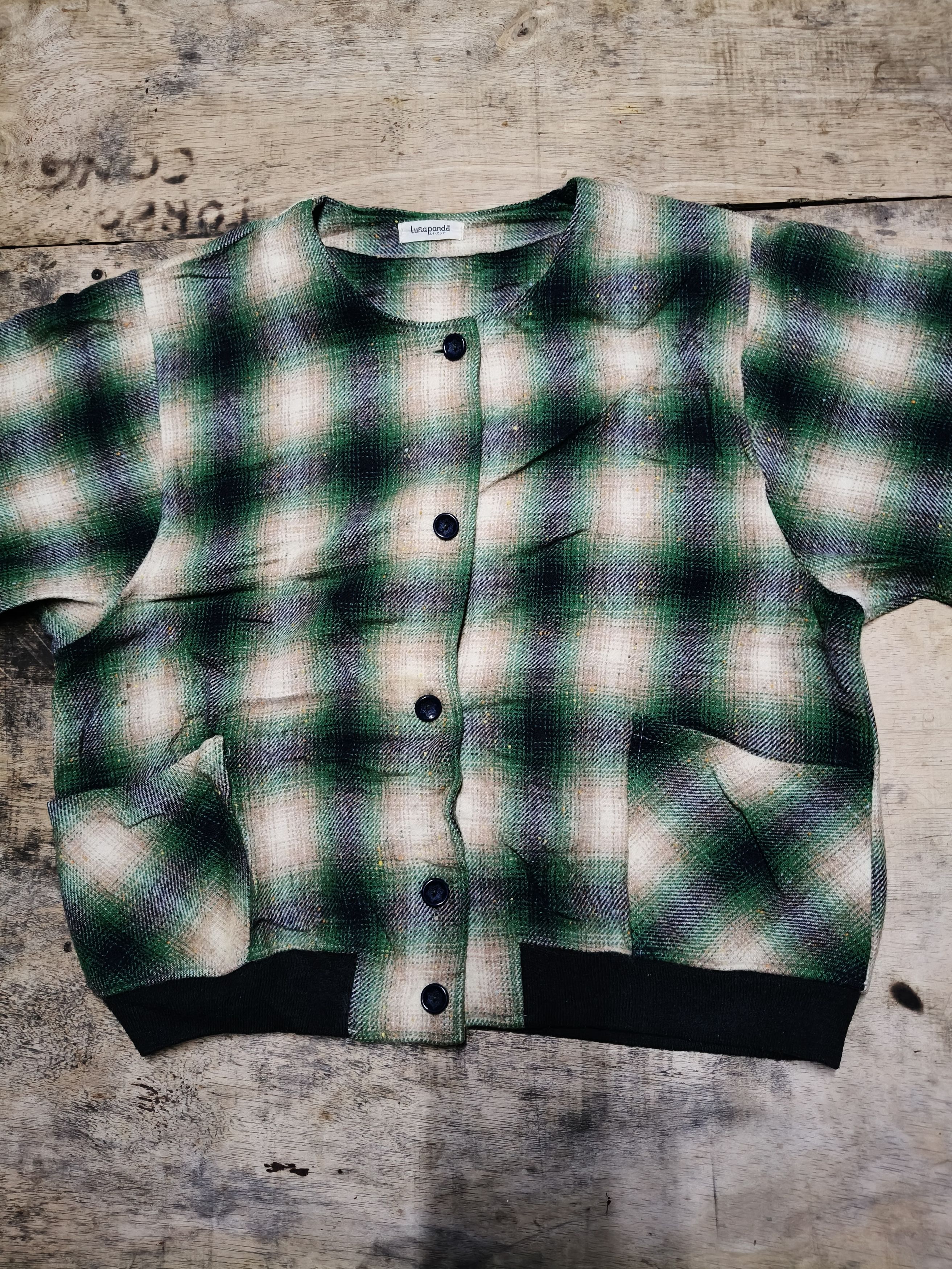 Japanese Brand Vintage Lunapanda Cardigan Button (wool) Size M / US 6-8 / IT 42-44 - 5 Thumbnail