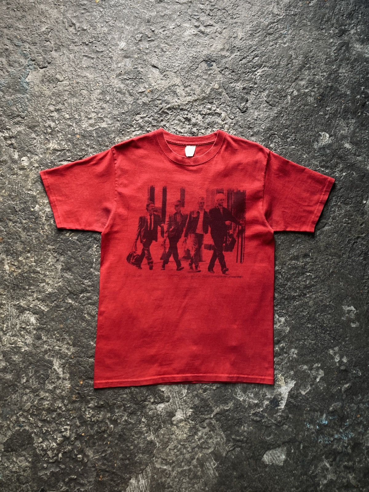 image of Vintage 90's Trainspotting Movie Promo in Red, Men's (Size Large)